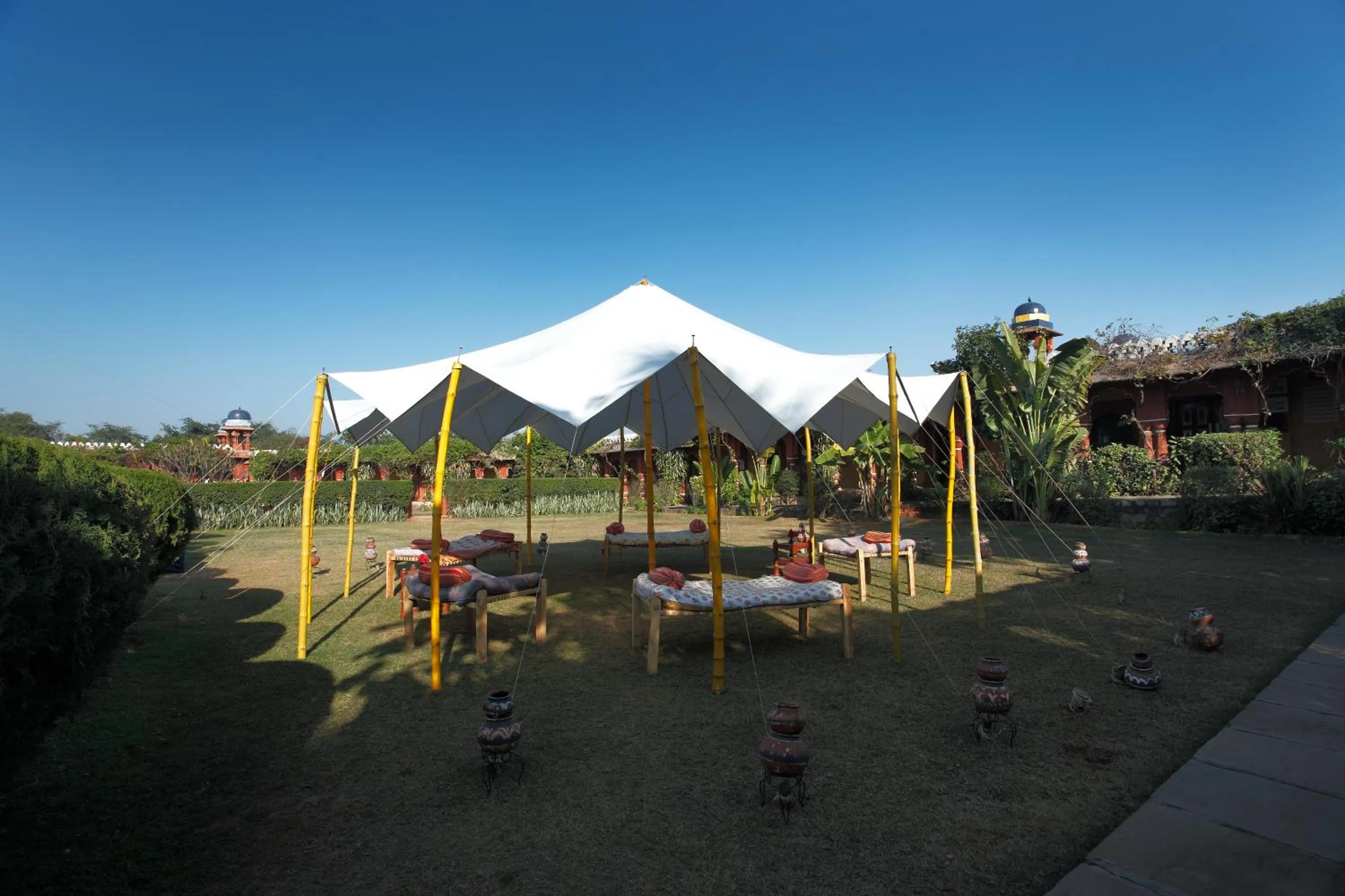 Garden in Bundelkhand Riverside