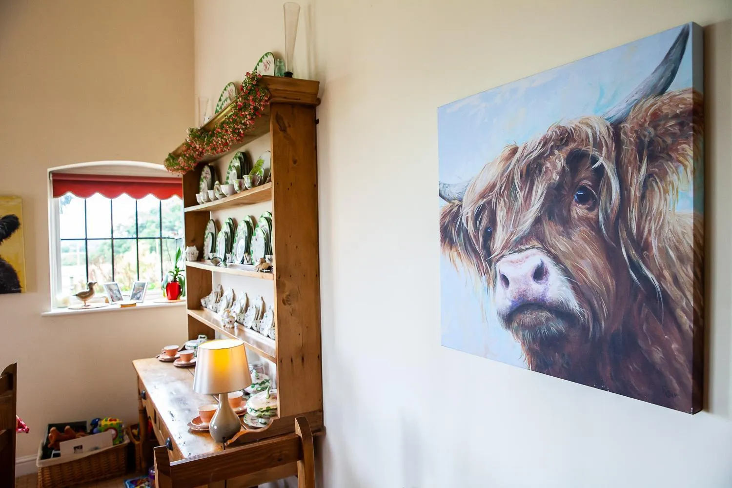 Dining area in Higher Farm