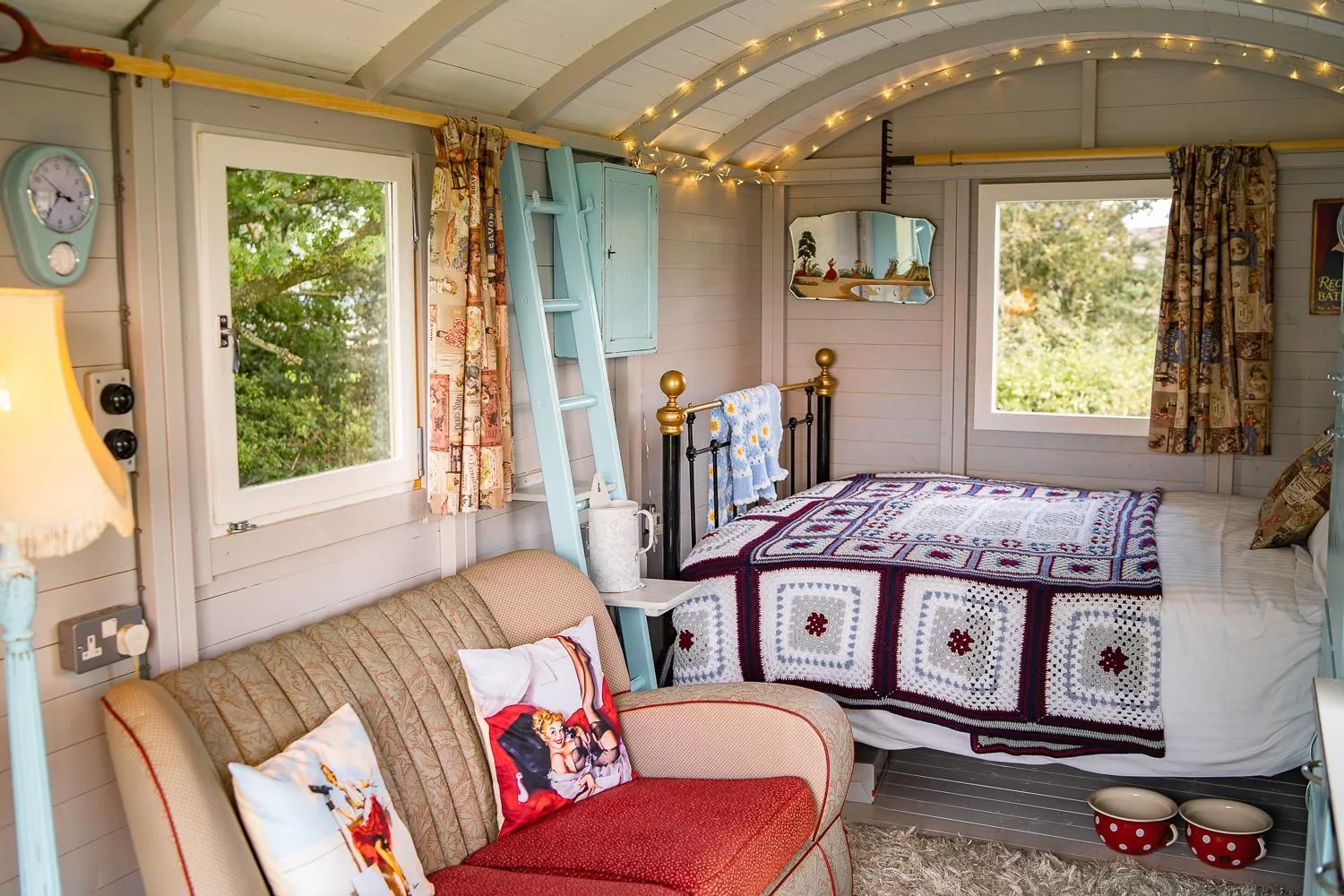 Bedroom, Bed in Higher Farm