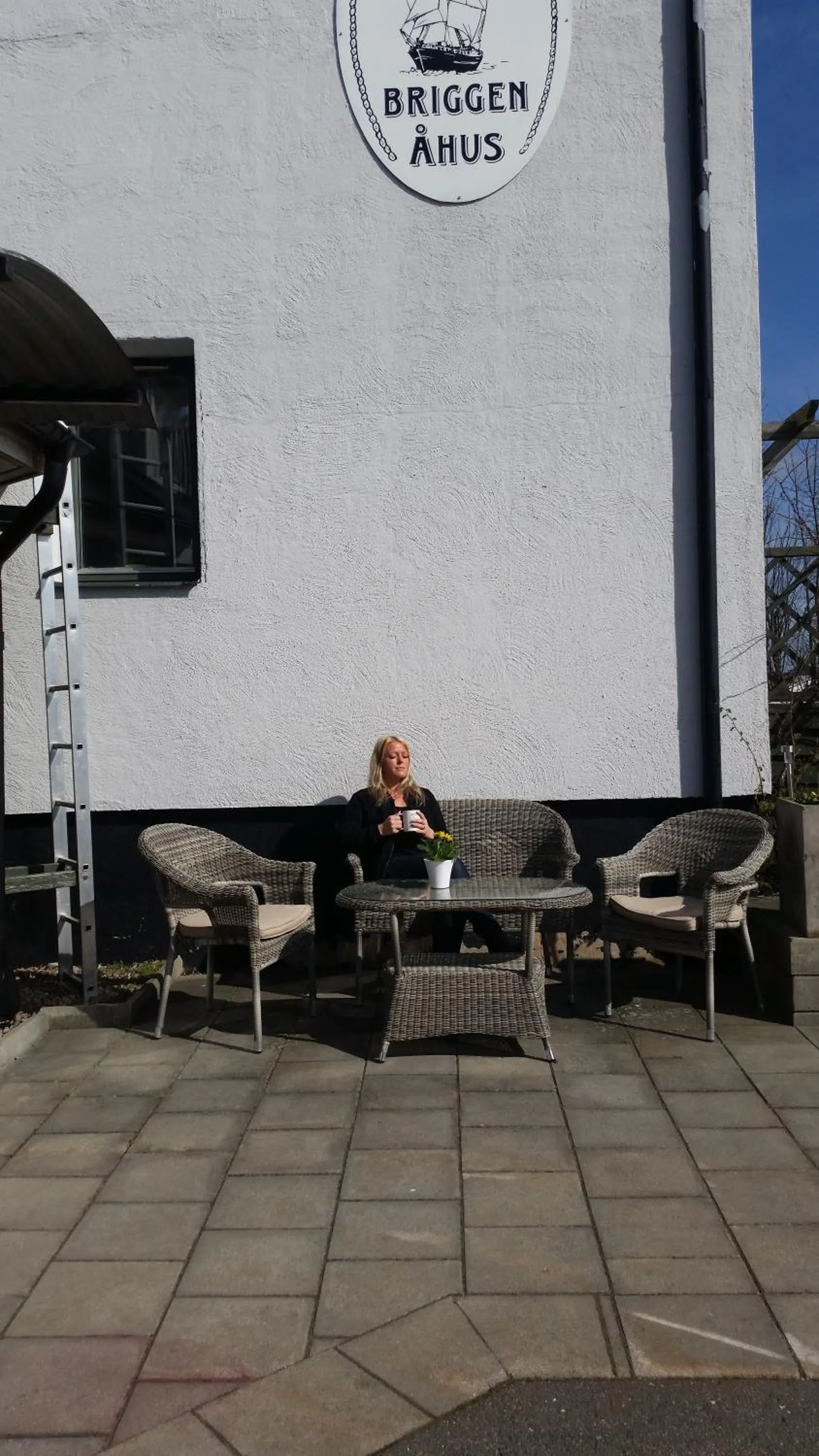 Property building in Hotell Briggen i Åhus