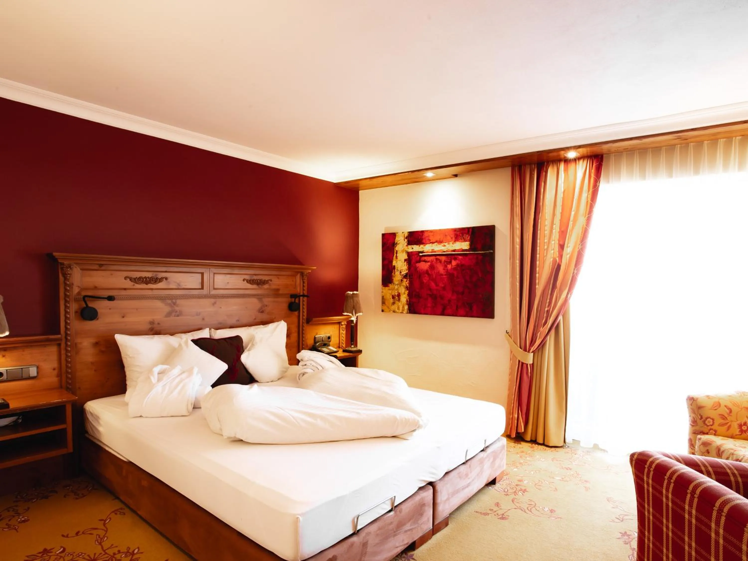 Photo of the whole room, Bed in Hotel Bergruh