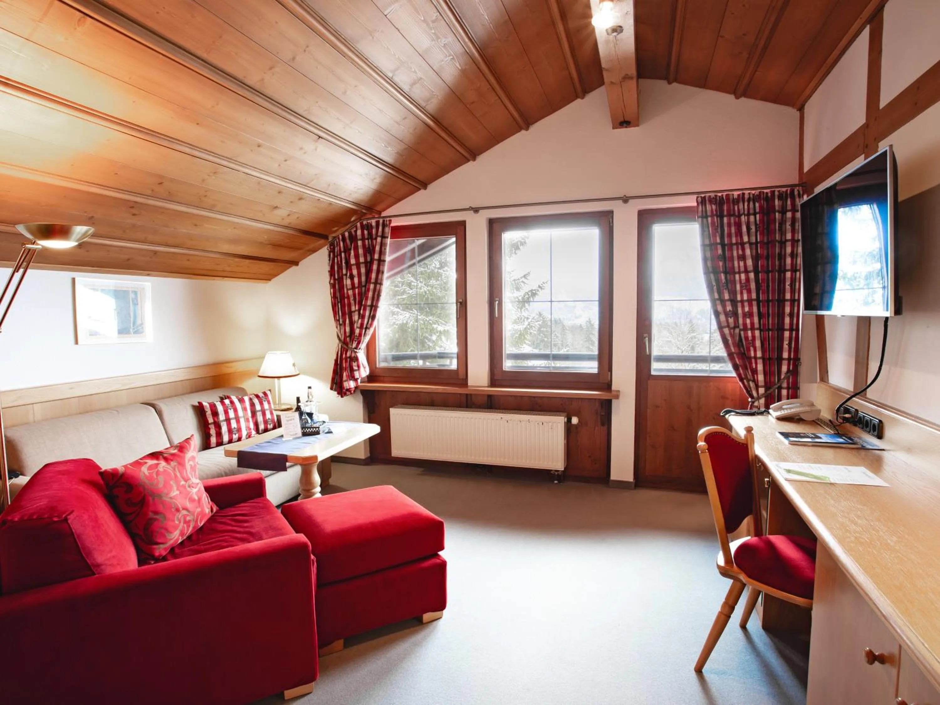 Living room in Hotel Bergruh