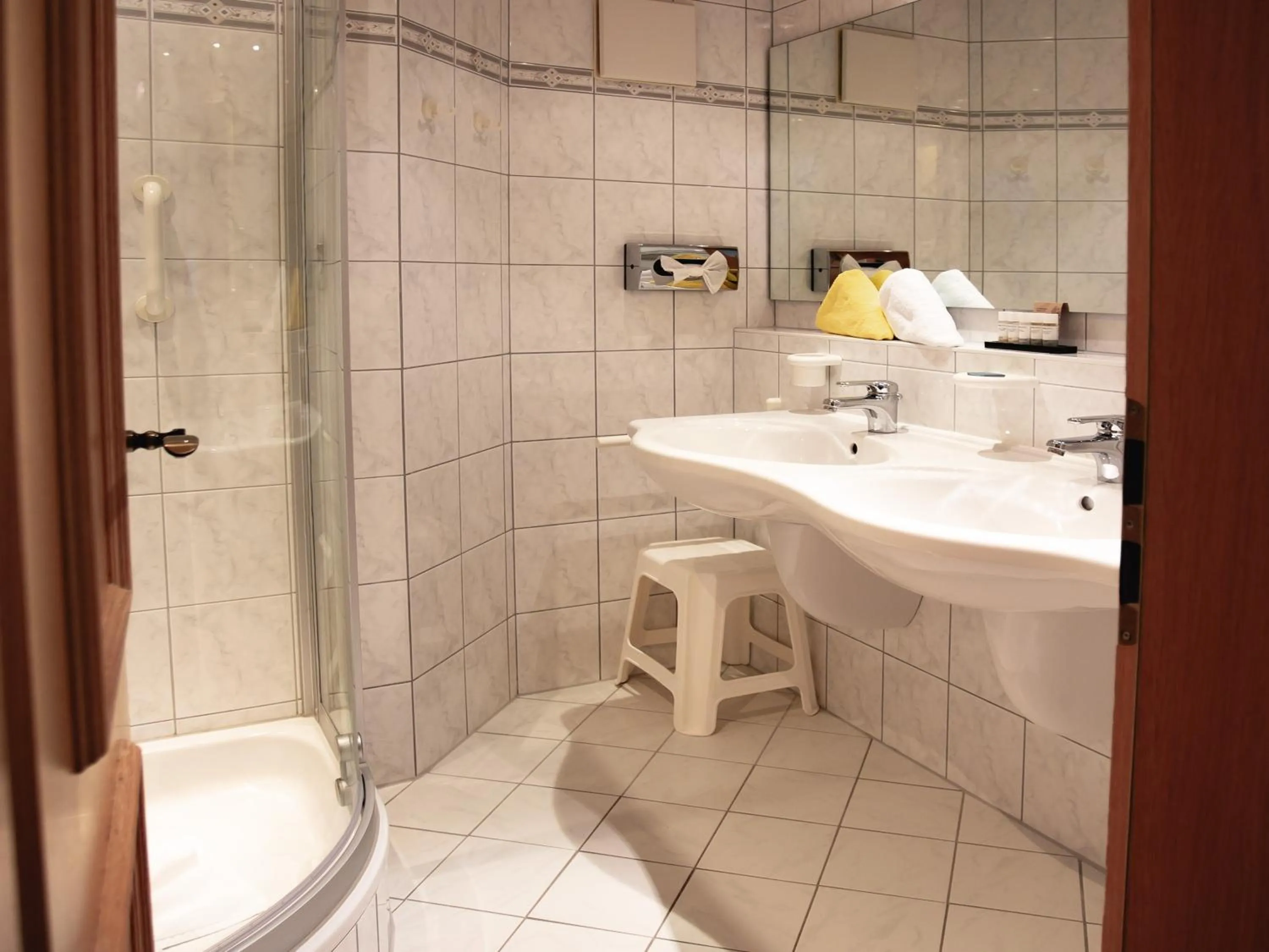 Bathroom in Hotel Bergruh