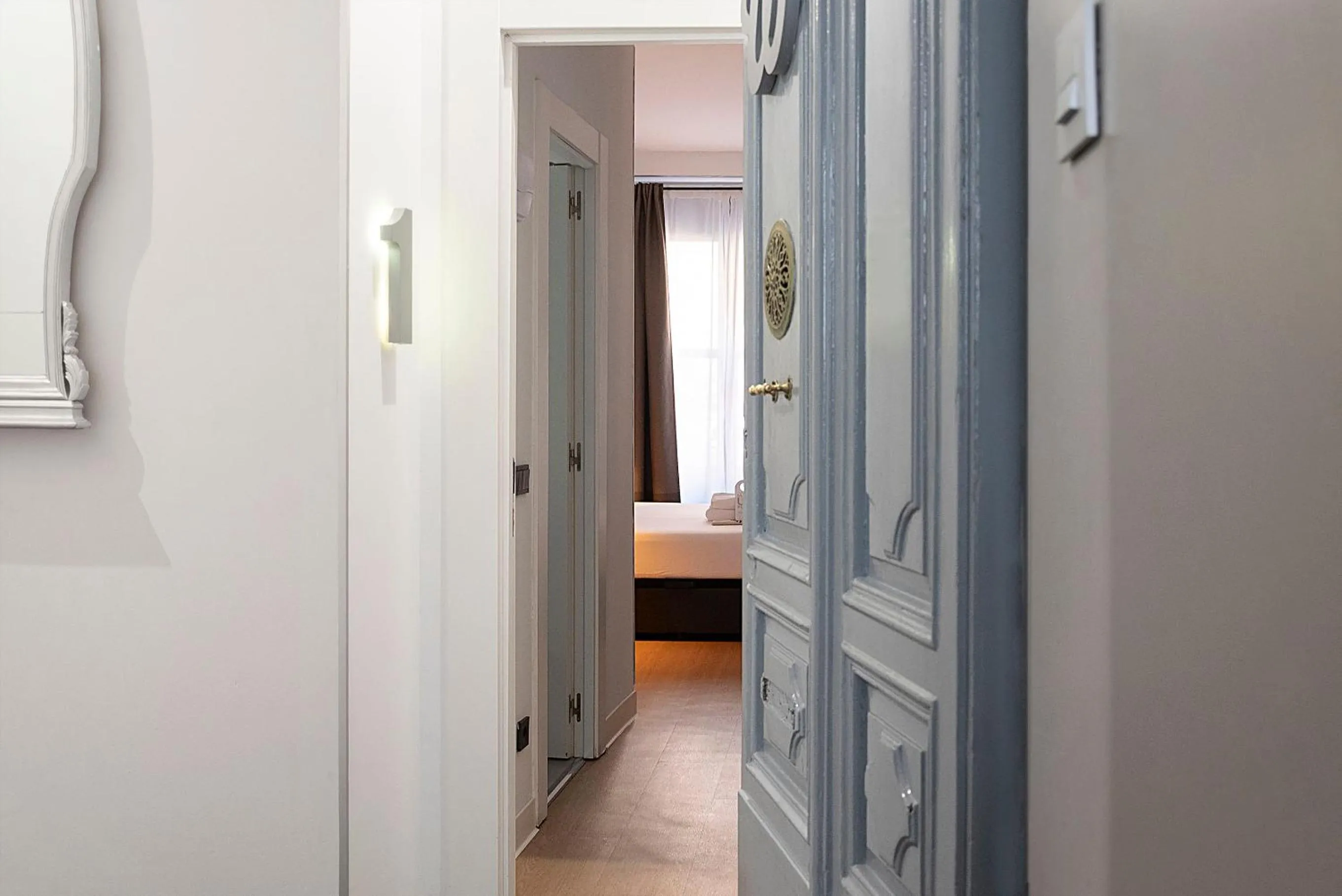 Bed in Woohoo Rooms Chueca