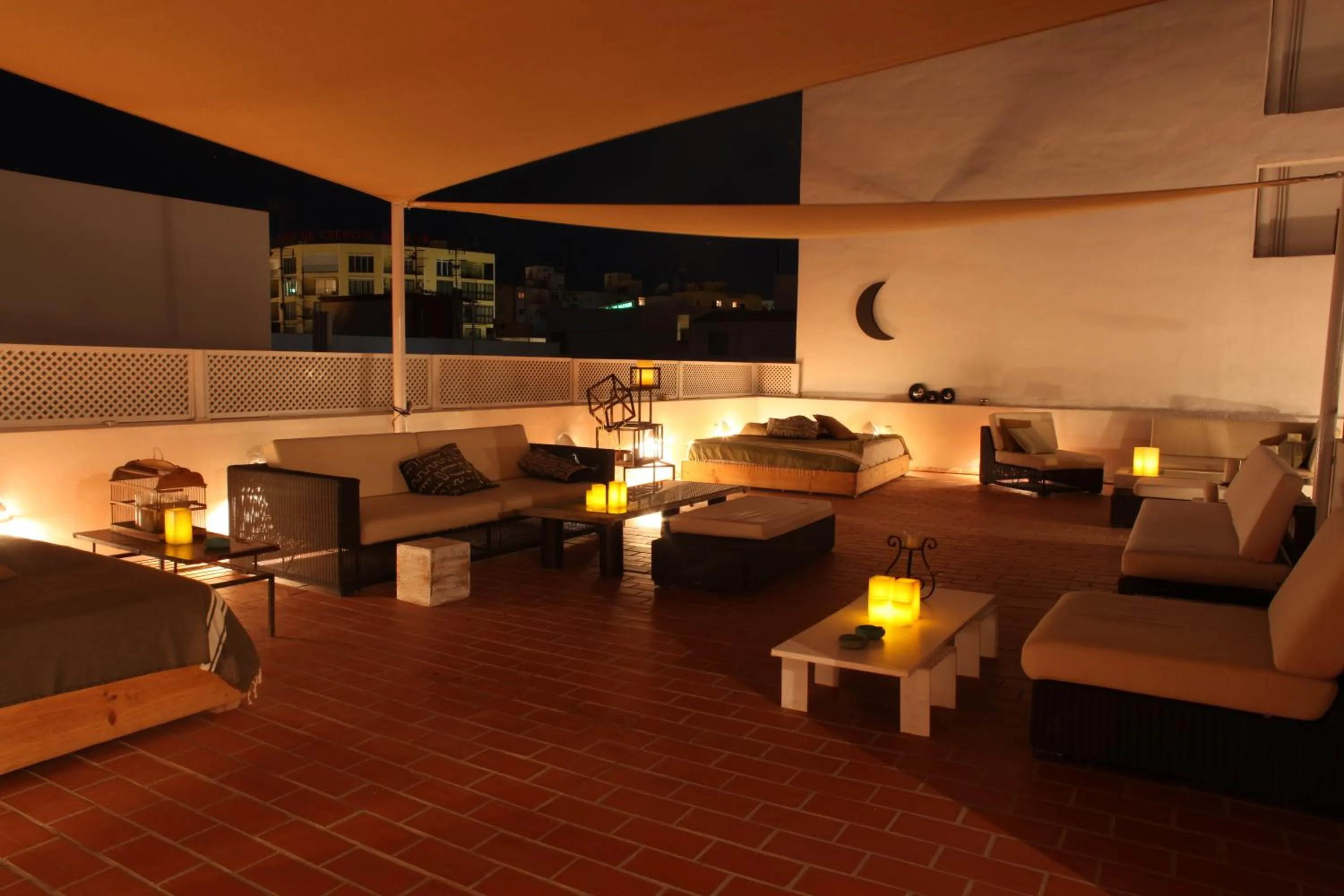 Balcony/Terrace in Juanita Hostal