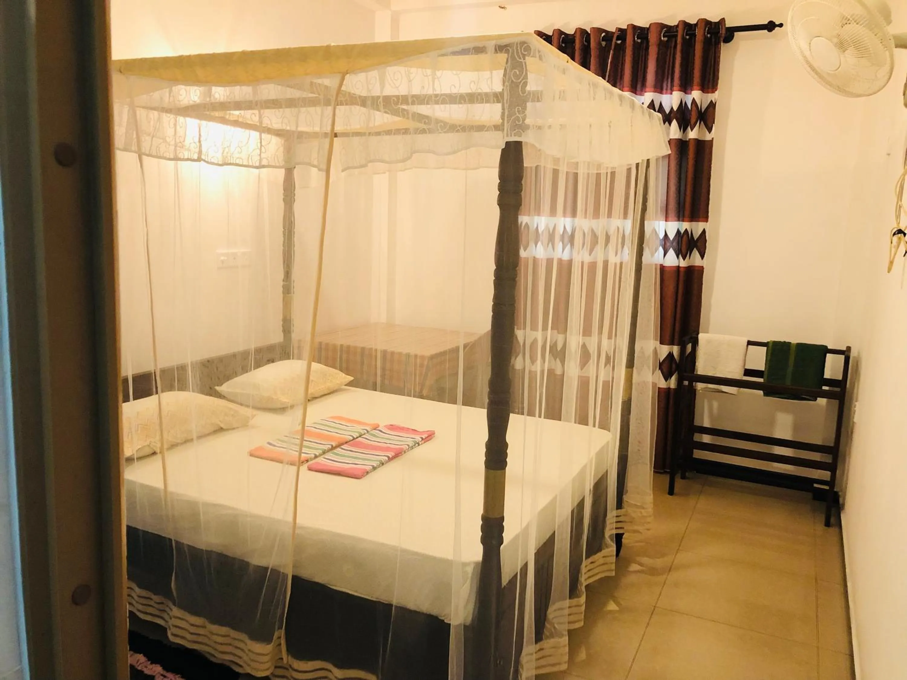 Bed in Laguna Surfing Stay