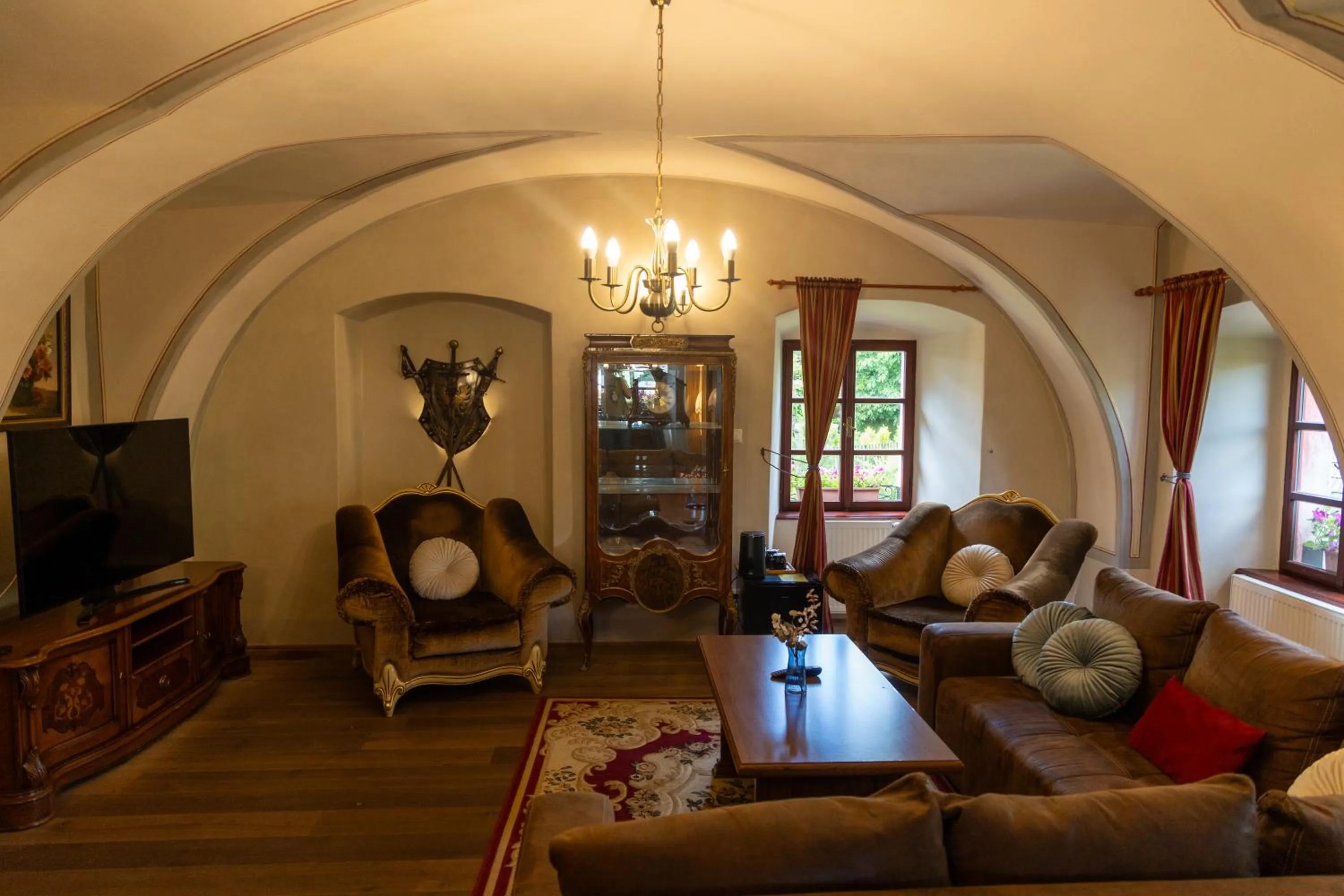 Living room in Resla Residence I, II, & Wellness