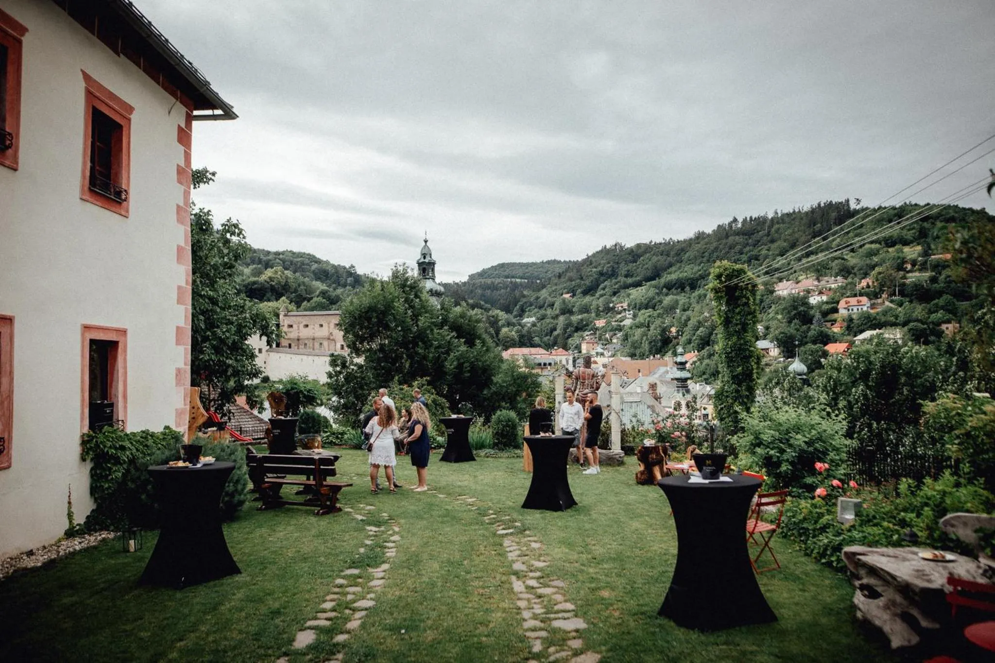 Garden in Resla Residence I, II, & Wellness