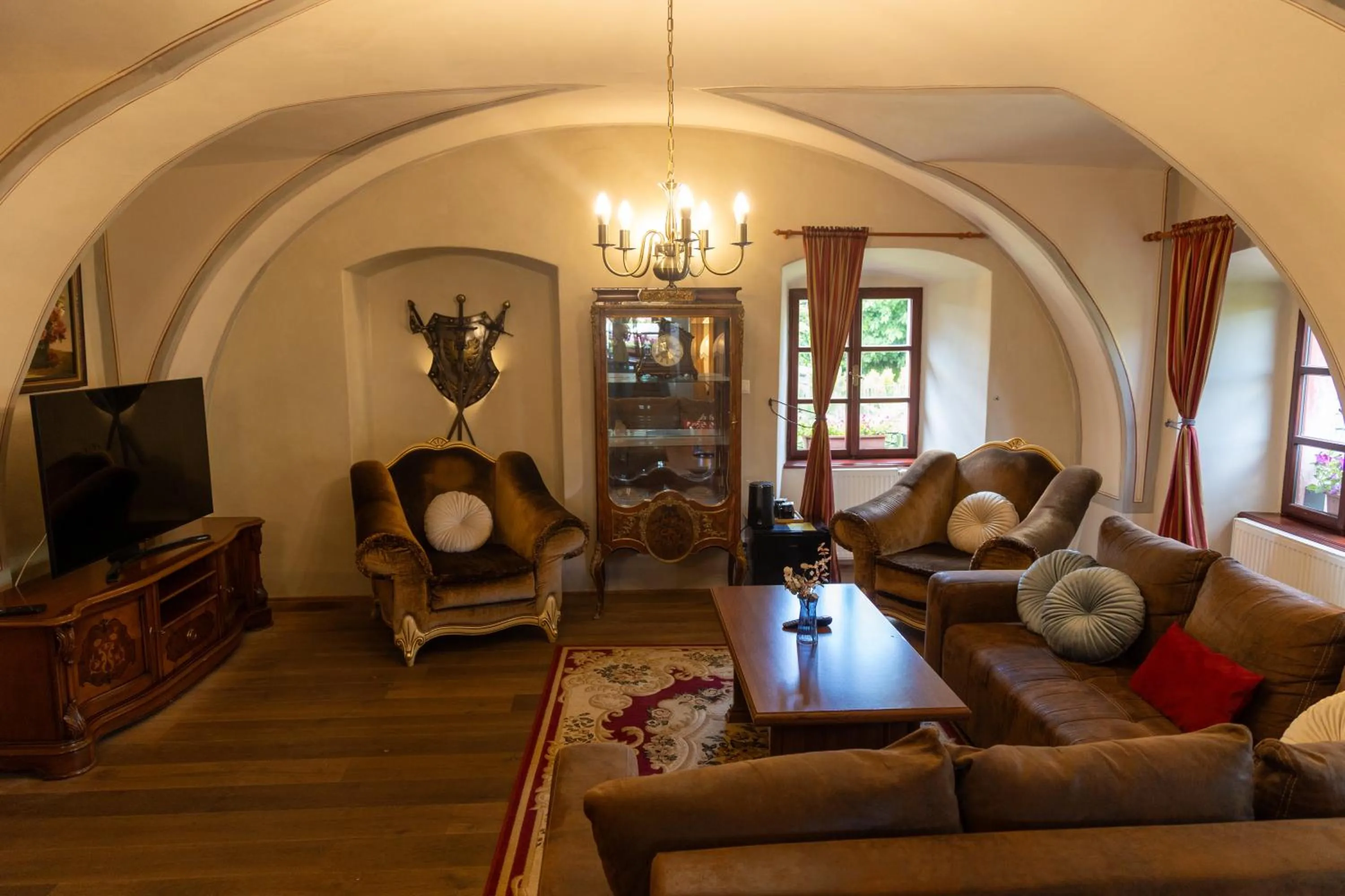 Living room in Resla Residence I, II, & Wellness