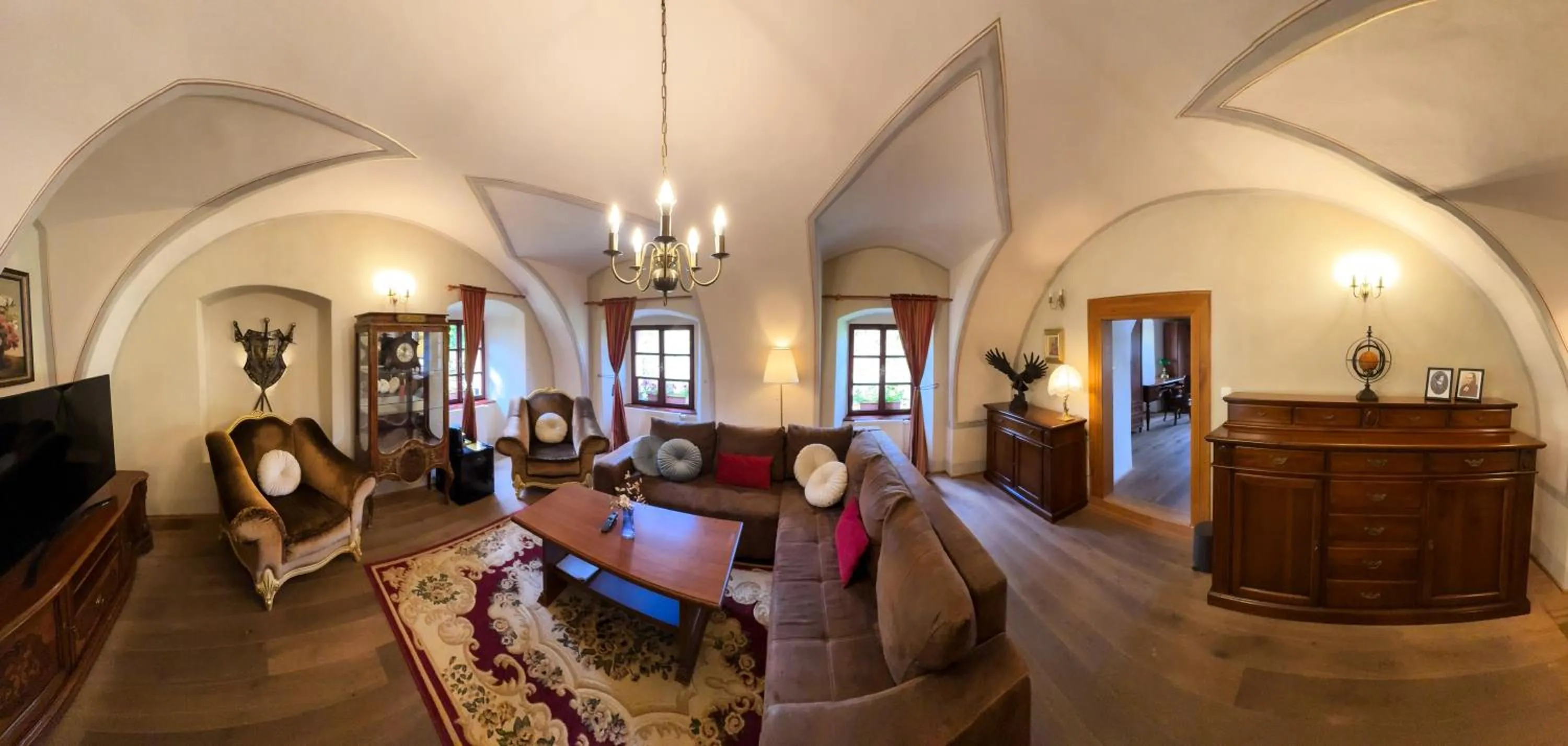 Living room in Resla Residence I, II, & Wellness