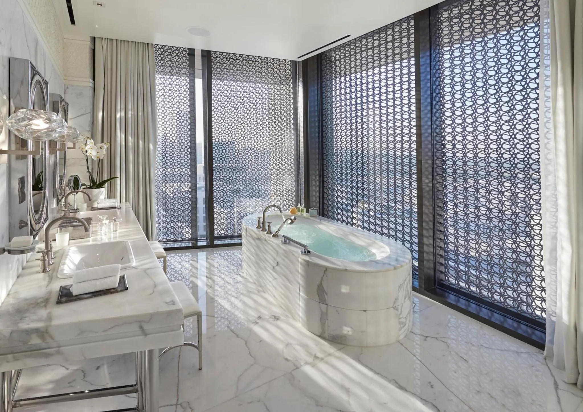 Bedroom in Mandarin Oriental, Doha