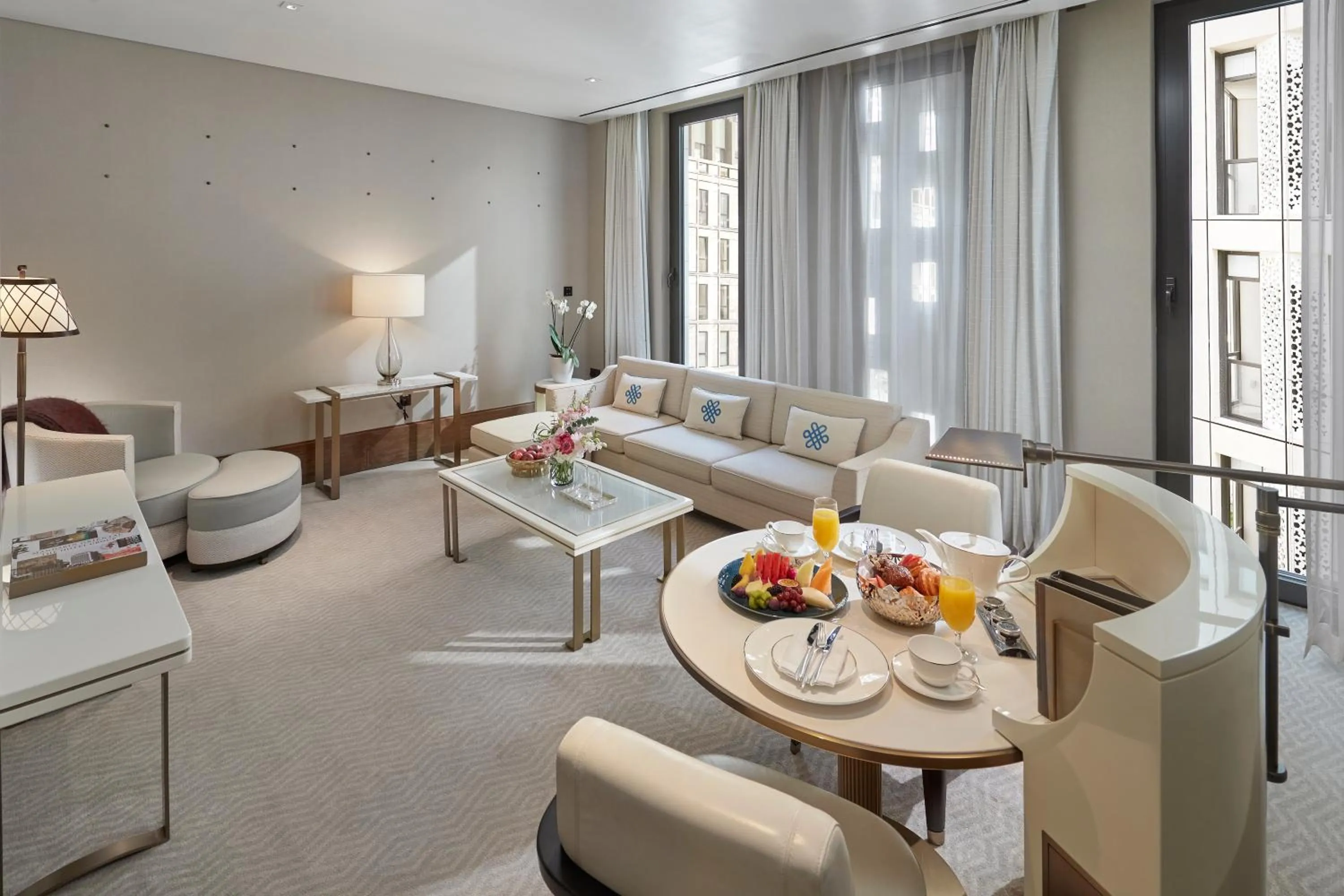 Living room in Mandarin Oriental, Doha