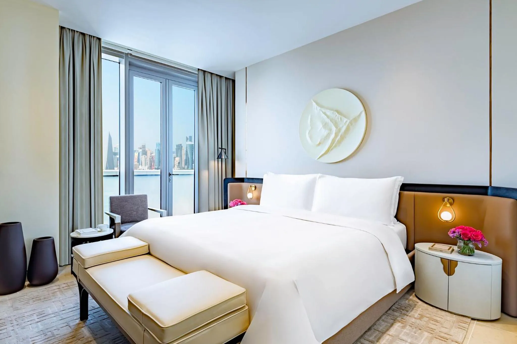 Photo of the whole room, Bed in Mandarin Oriental, Doha