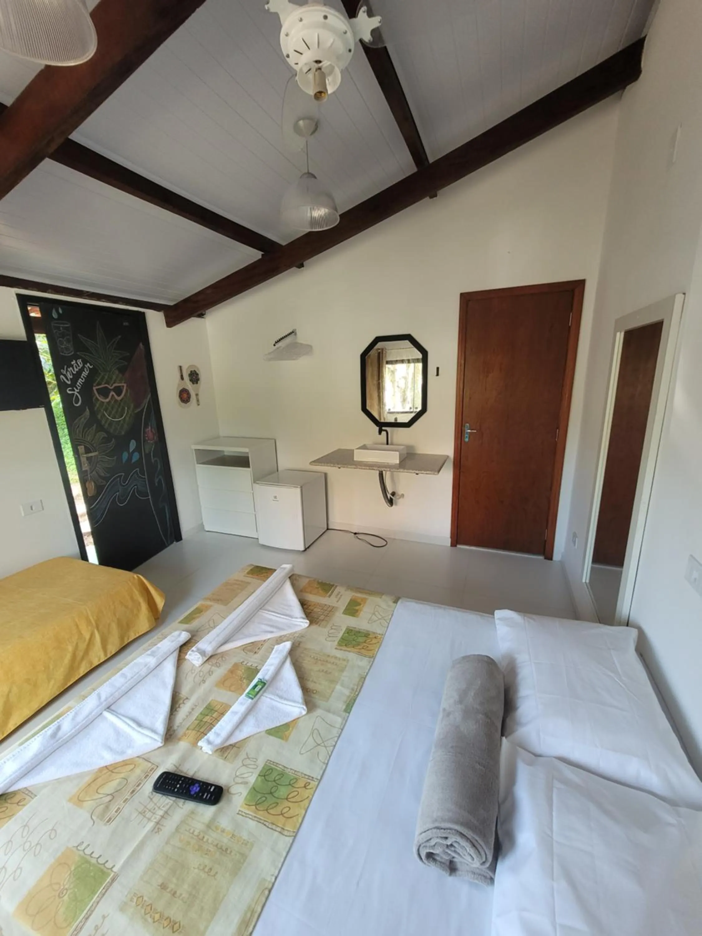 Bed in Pousada Morada Das Toninhas