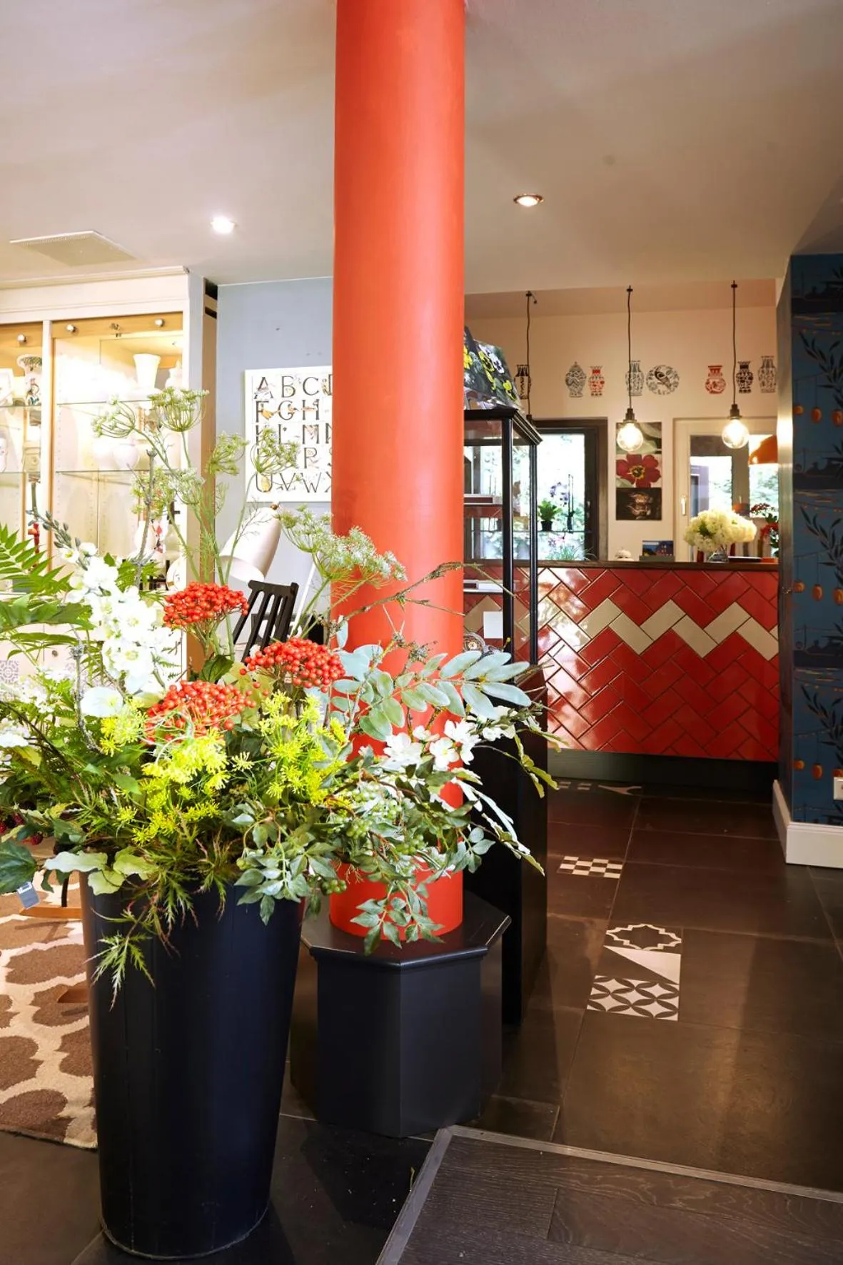 Lobby or reception in Fährhaus Meißen B&B