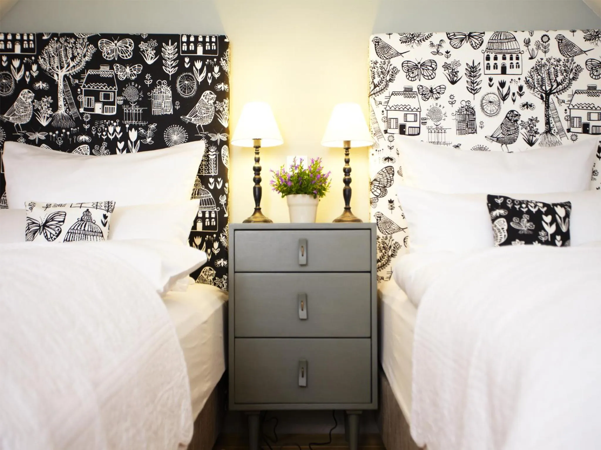 Bed in Fährhaus Meißen B&B