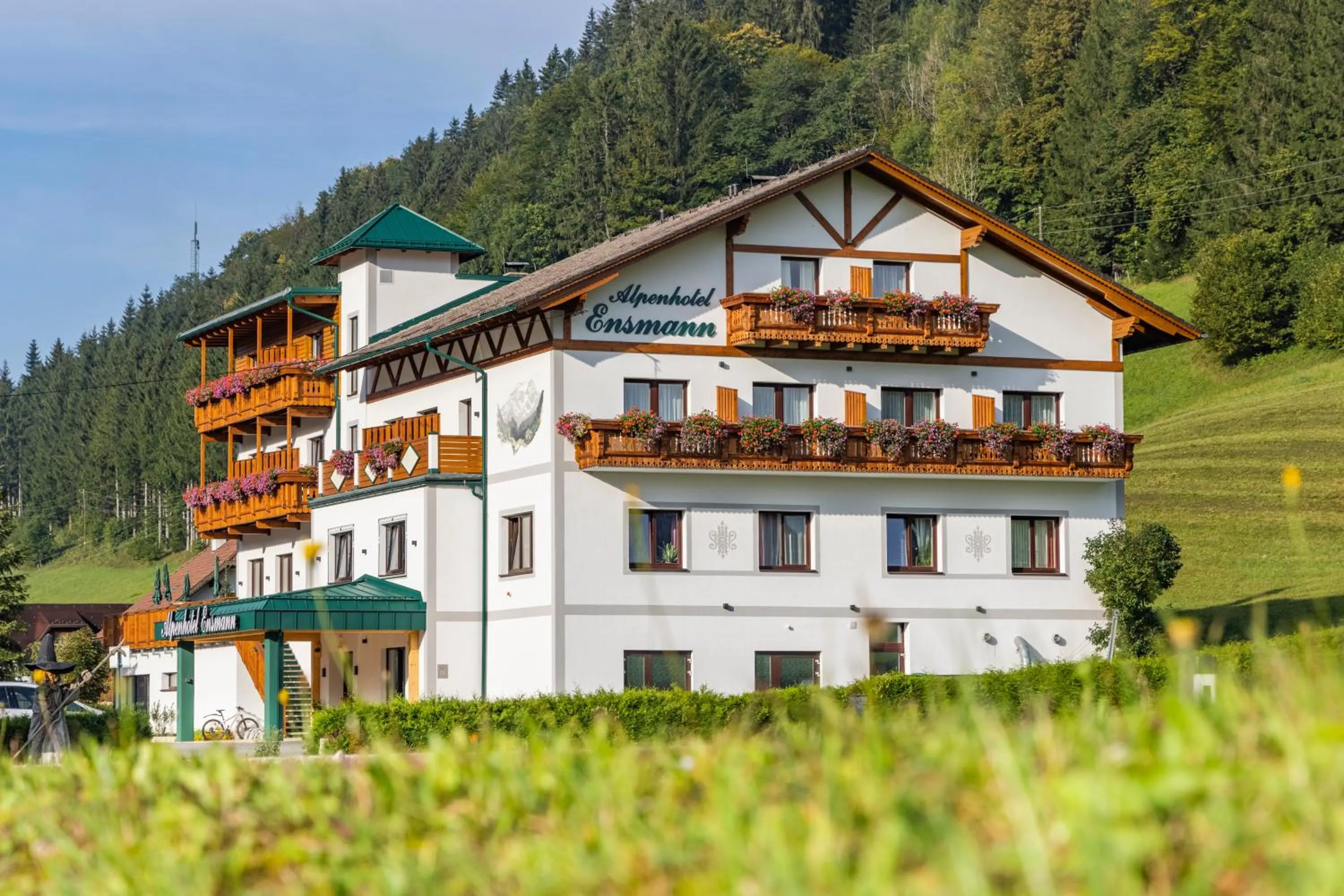 Property building in Alpenhotel Ensmann