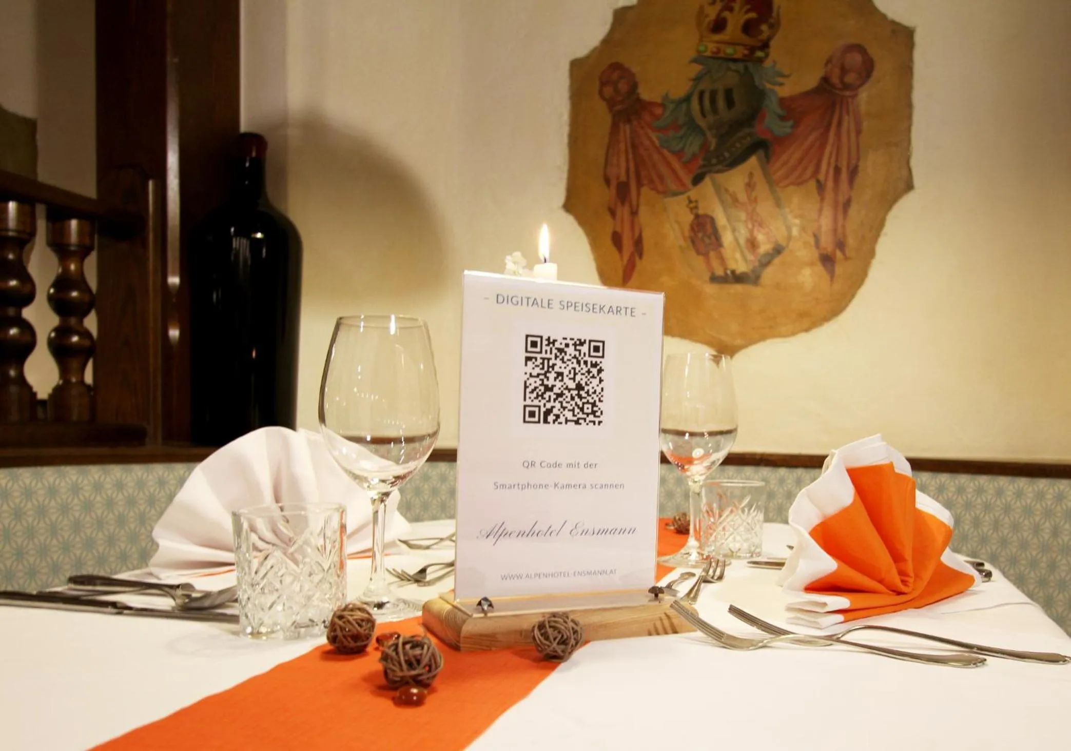 Restaurant/places to eat in Alpenhotel Ensmann