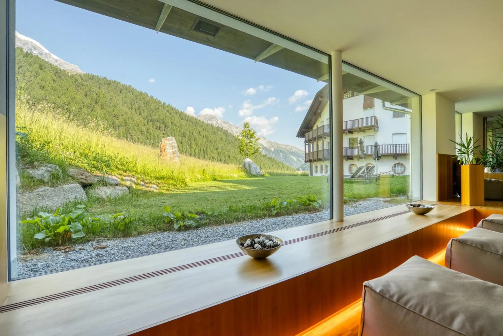 View (from property/room) in Hotel Cevedale