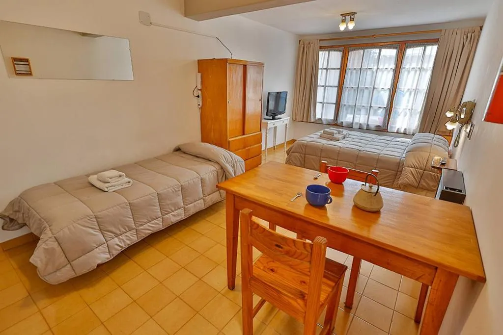 Bed in LA PONDEROSA Apart Hotel