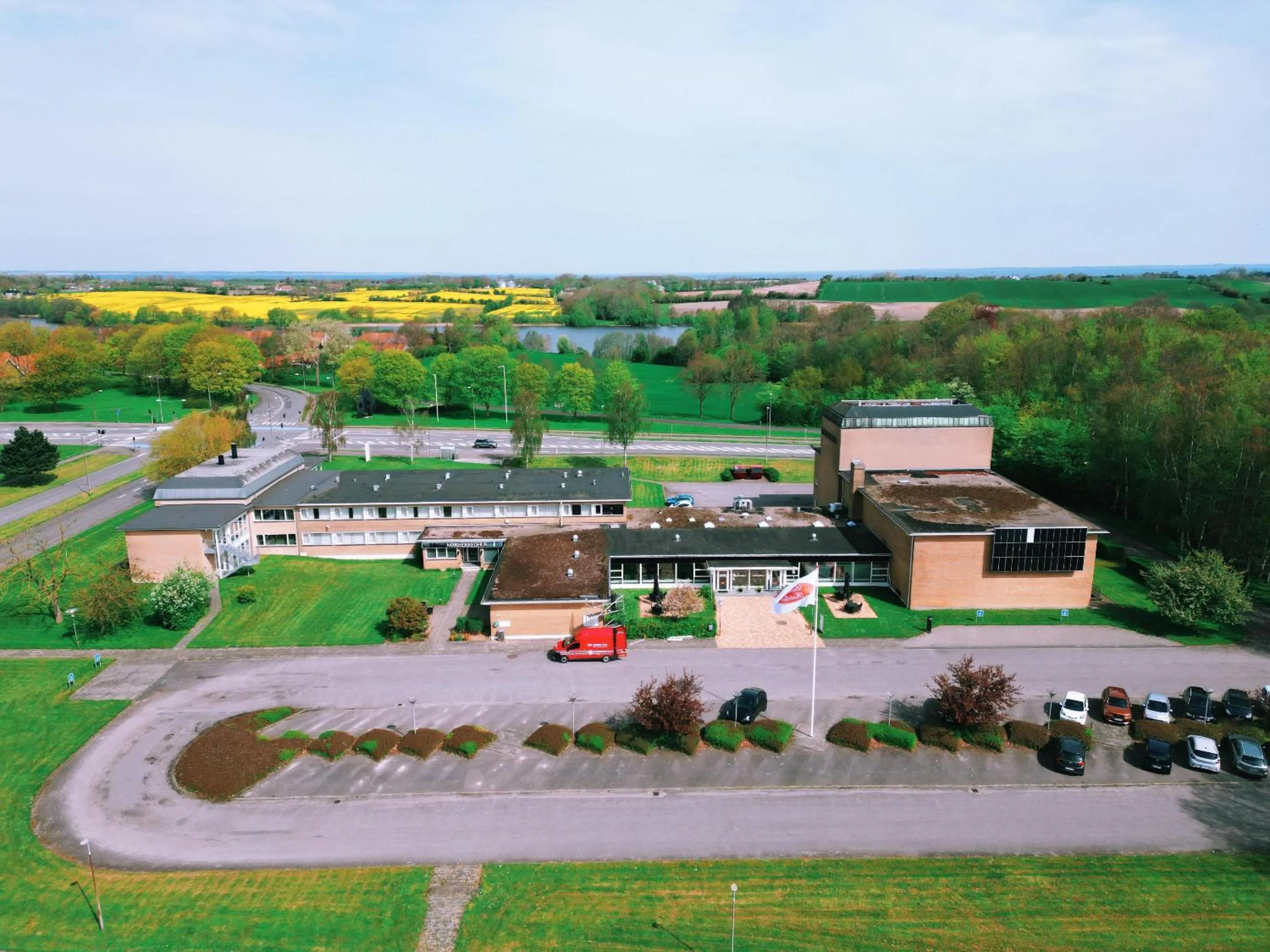Natural landscape in Hotel Nørherredhus