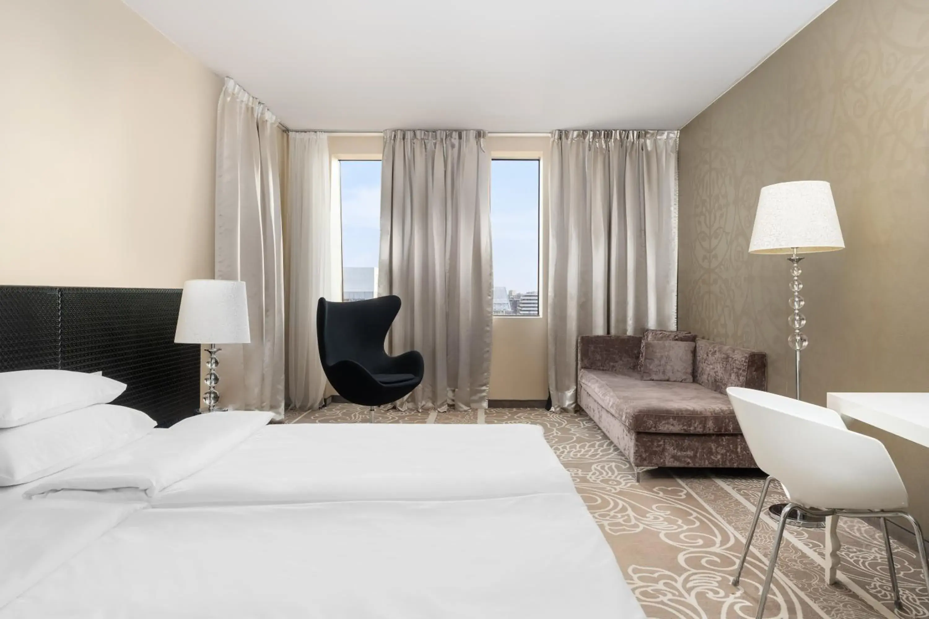 Deluxe Double Room - single occupancy in Falkensteiner Hotel Belgrade Superior Deluxe Double Room - single occupancy in Falkensteiner Hotel Belgrade Superior