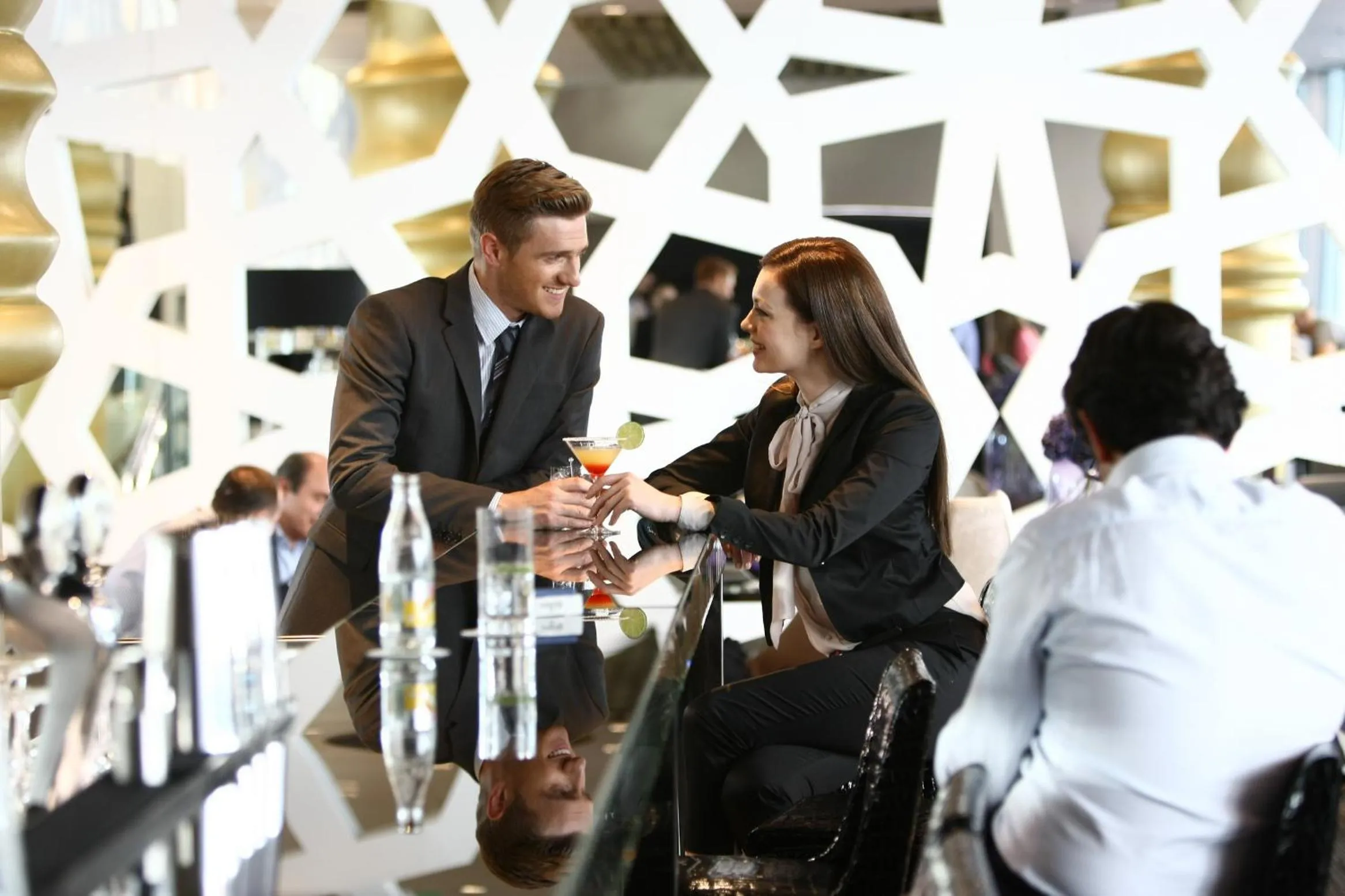 Lounge or bar in Zijin Hotel Belgrade