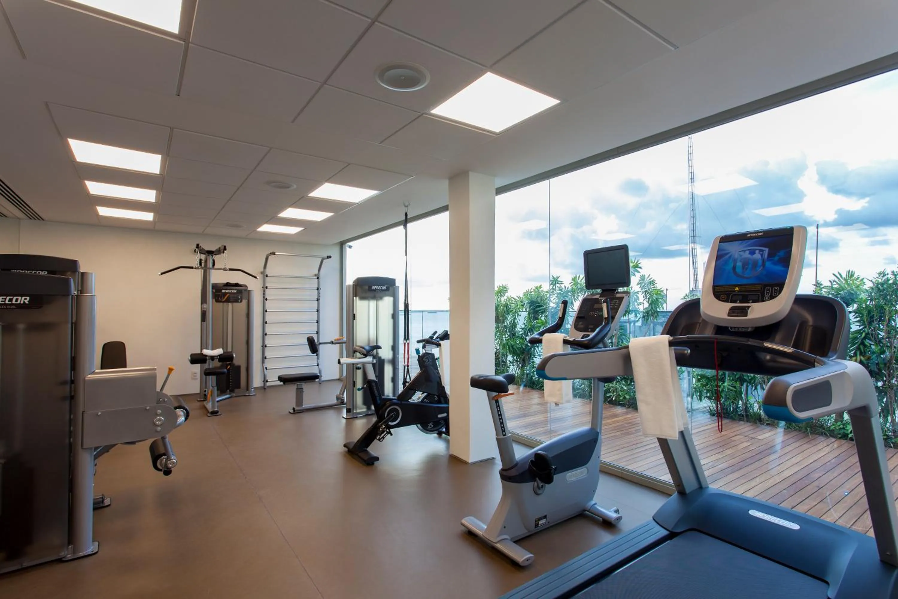 Fitness centre/facilities in Hotel Fasano Salvador