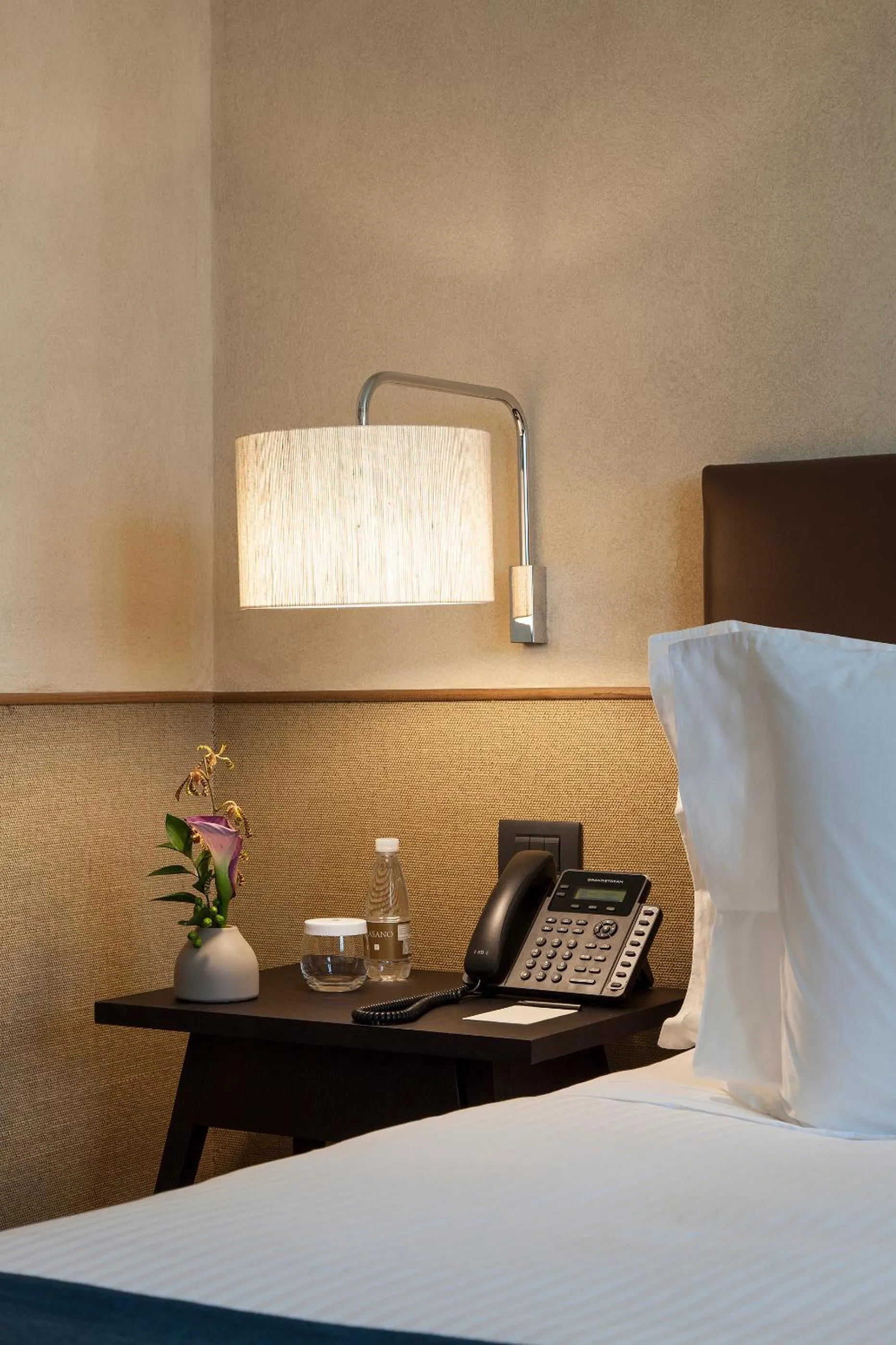 Decorative detail, Bed in Hotel Fasano Salvador