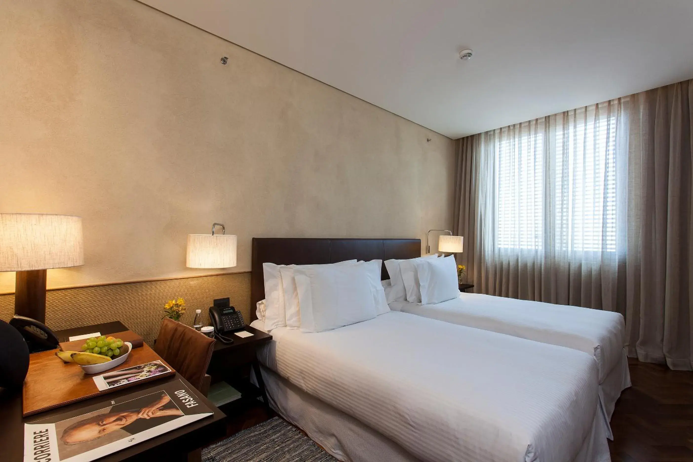 Deluxe Twin Room in Hotel Fasano Salvador Deluxe Twin Room in Hotel Fasano Salvador