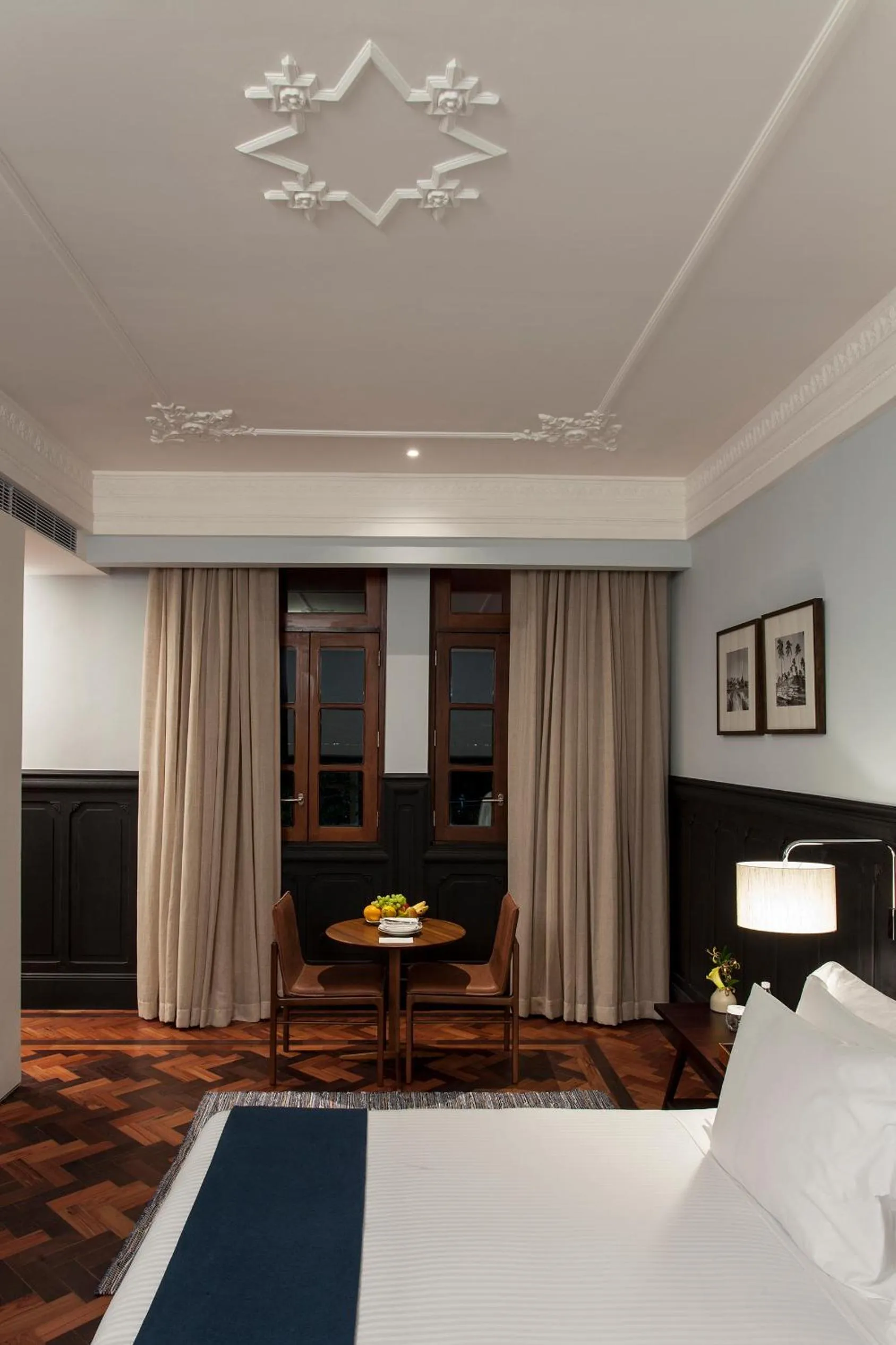 Seating area, Bed in Hotel Fasano Salvador