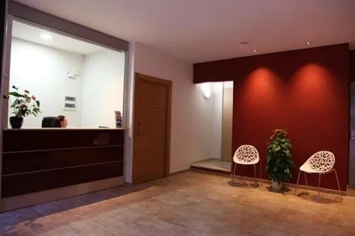 Lobby or reception in Hostal Santel San Marcos