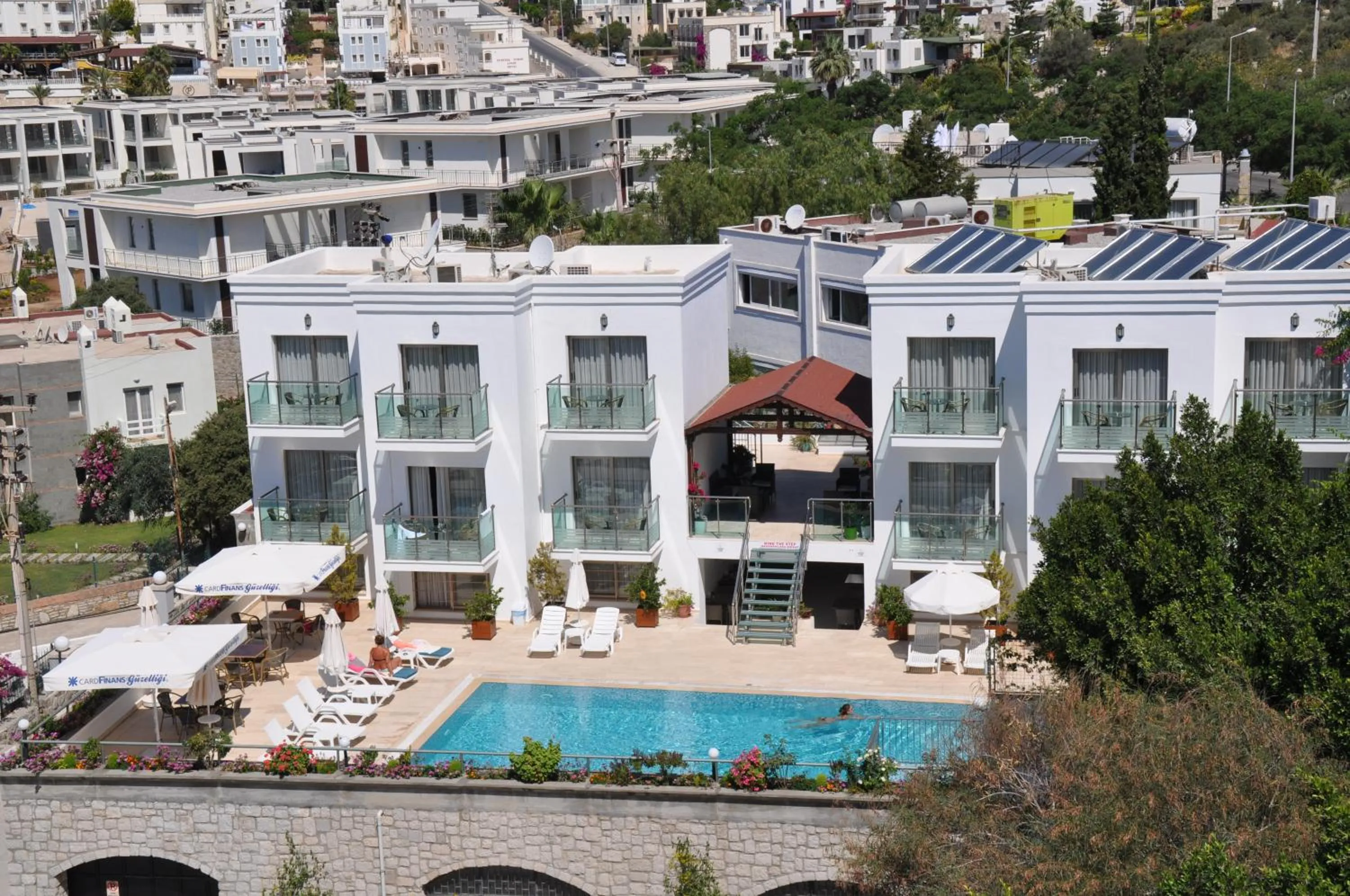 Facade/entrance in Gun-Ay Hotel