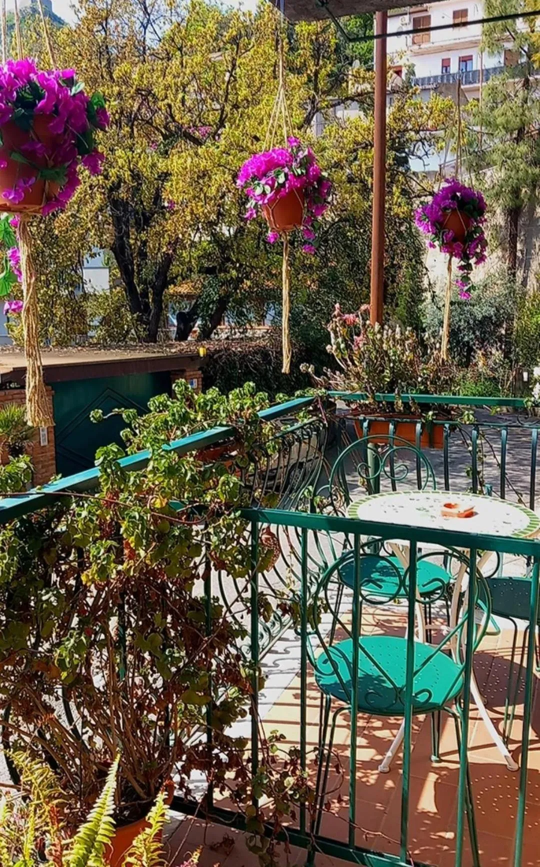 Balcony/Terrace in Bed and Breakfast Rosangela