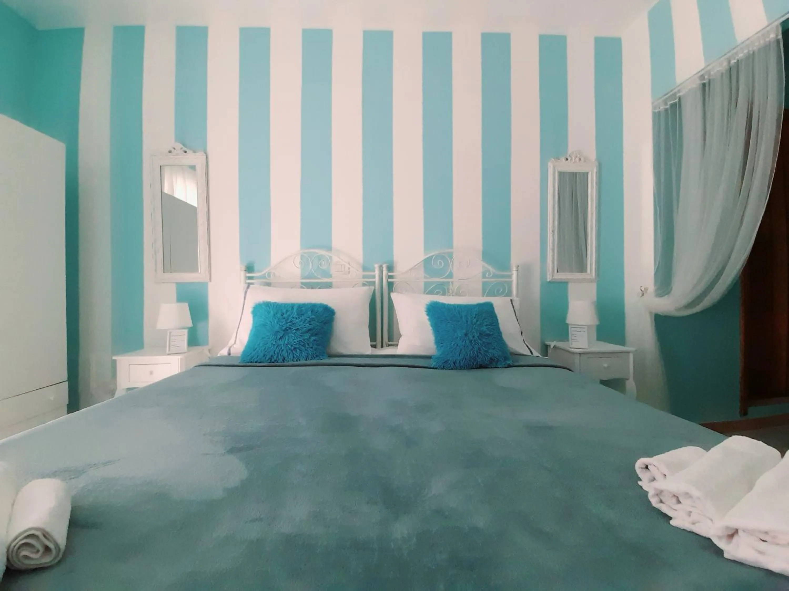 Bedroom, Bed in Bed and Breakfast Rosangela