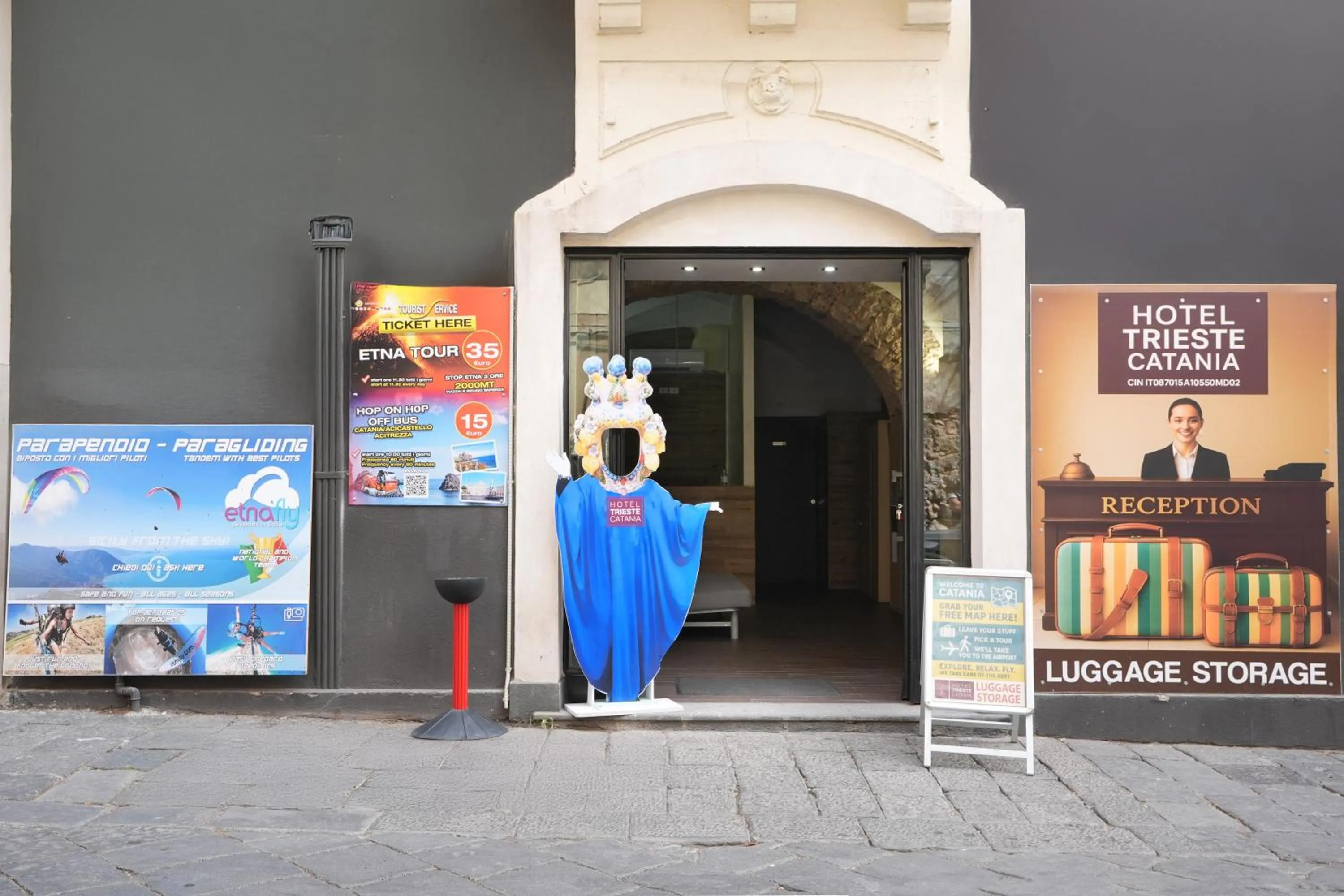 Property building in Hotel Trieste