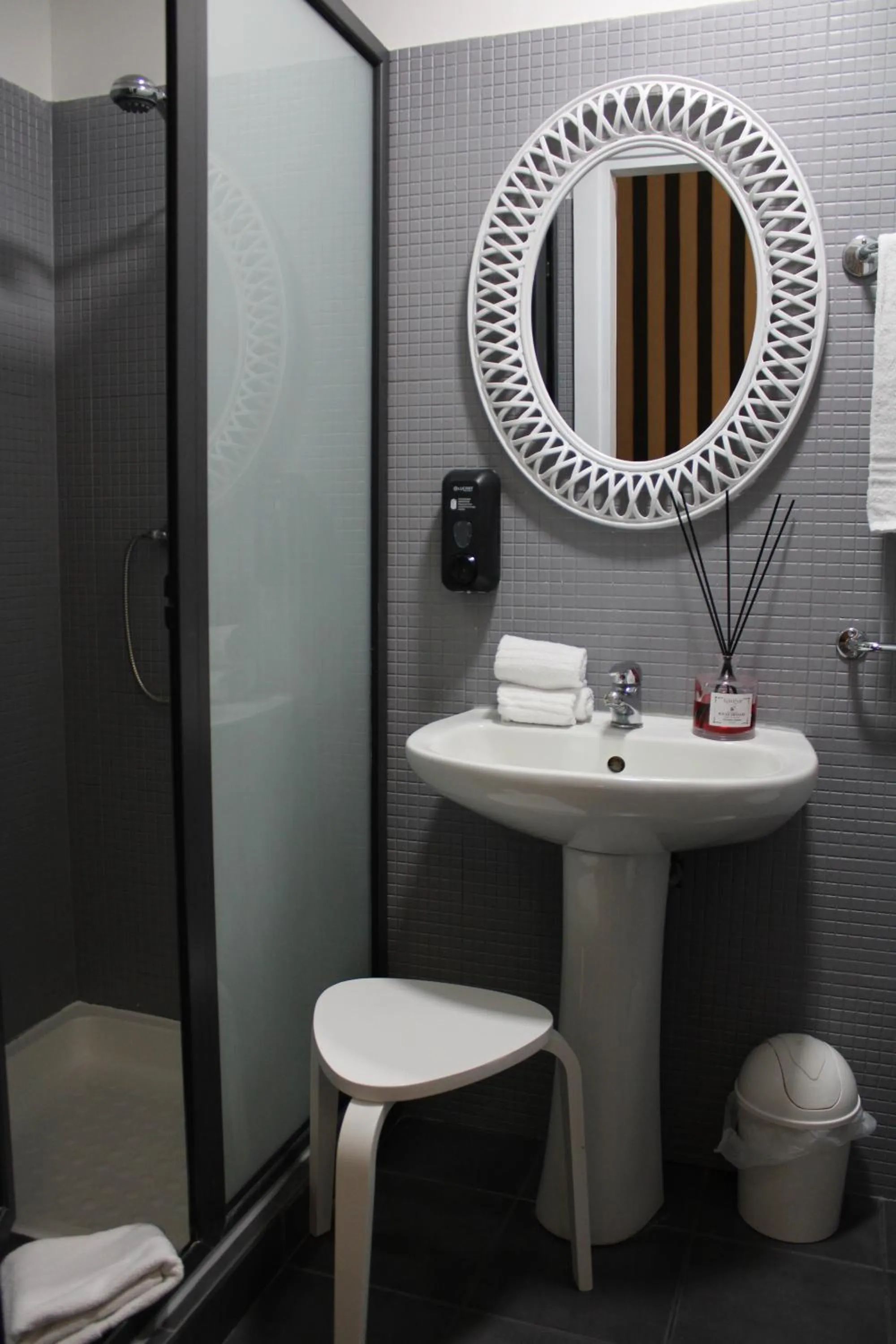 Shower in Hotel Trieste