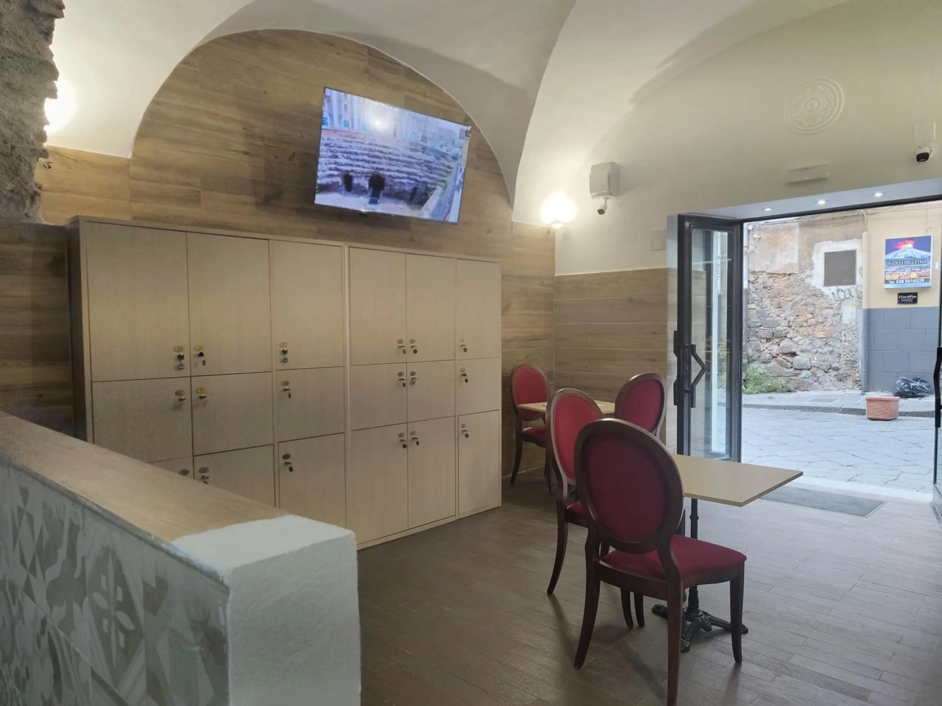 storage in Hotel Trieste