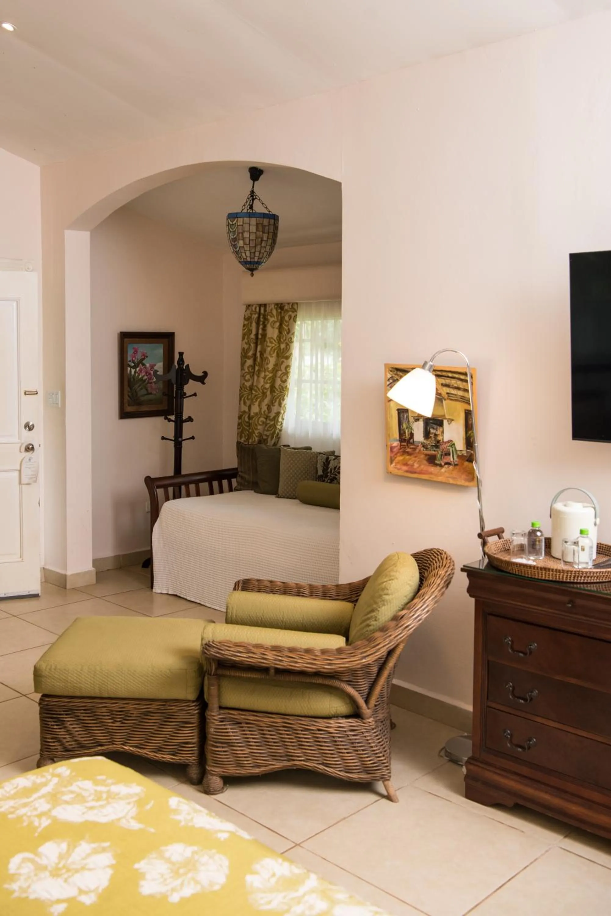 Bed in Hotel Panamonte