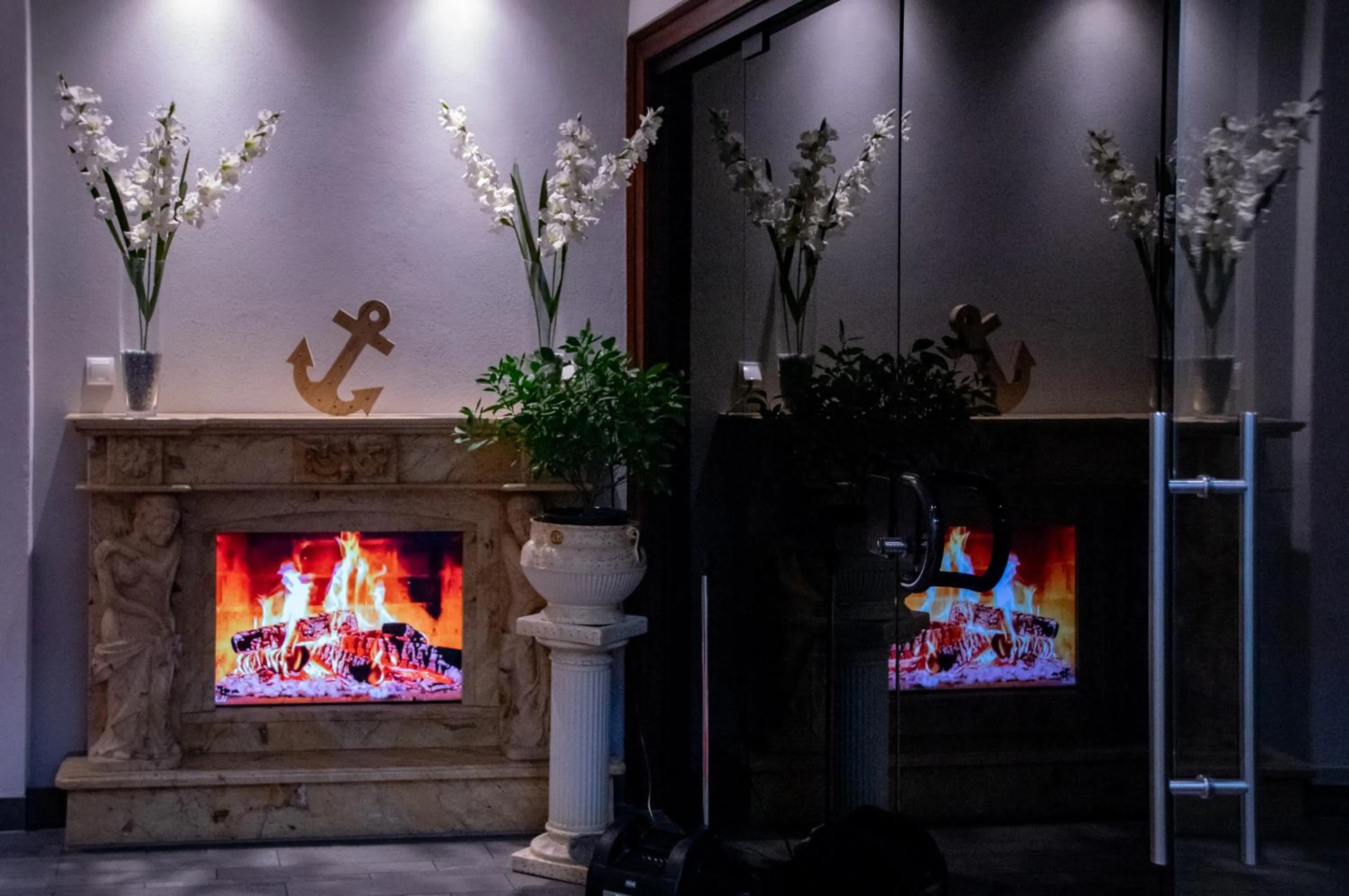 Lobby or reception in Hotel zum Anker