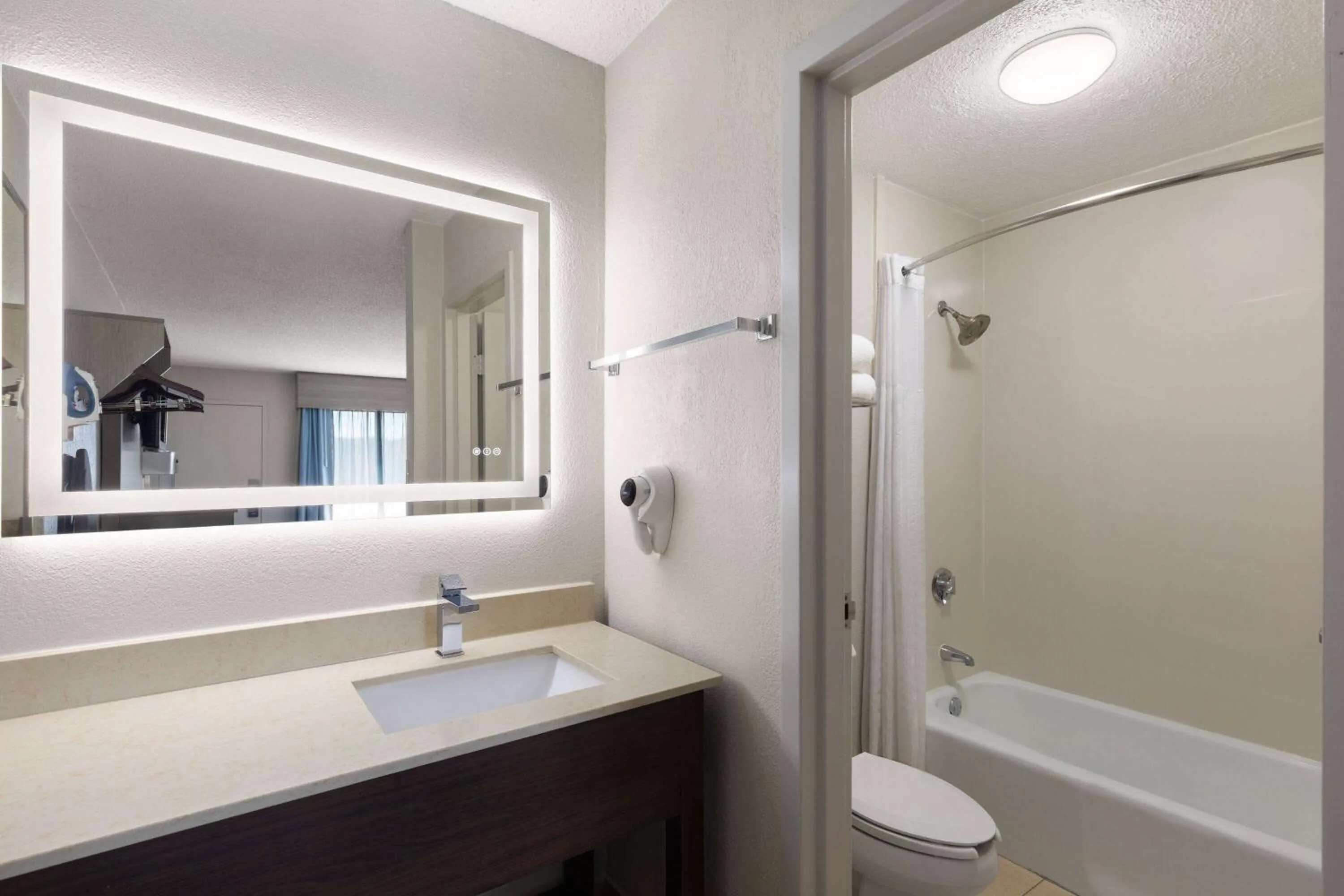 Bathroom in Baymont by Wyndham Nashville Airport