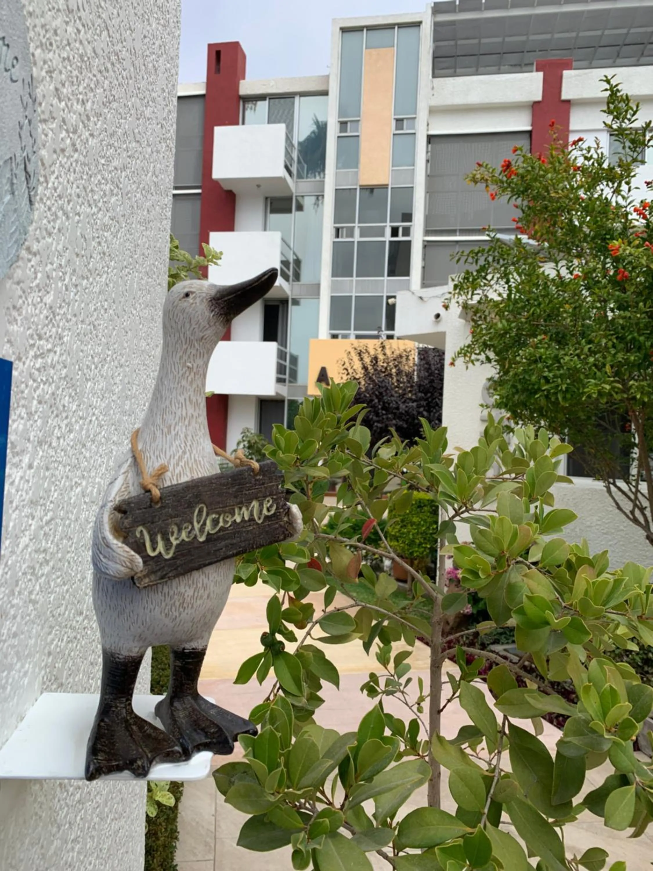 Facade/entrance in Dali Suites -Accommodations in Playas de Tijuana