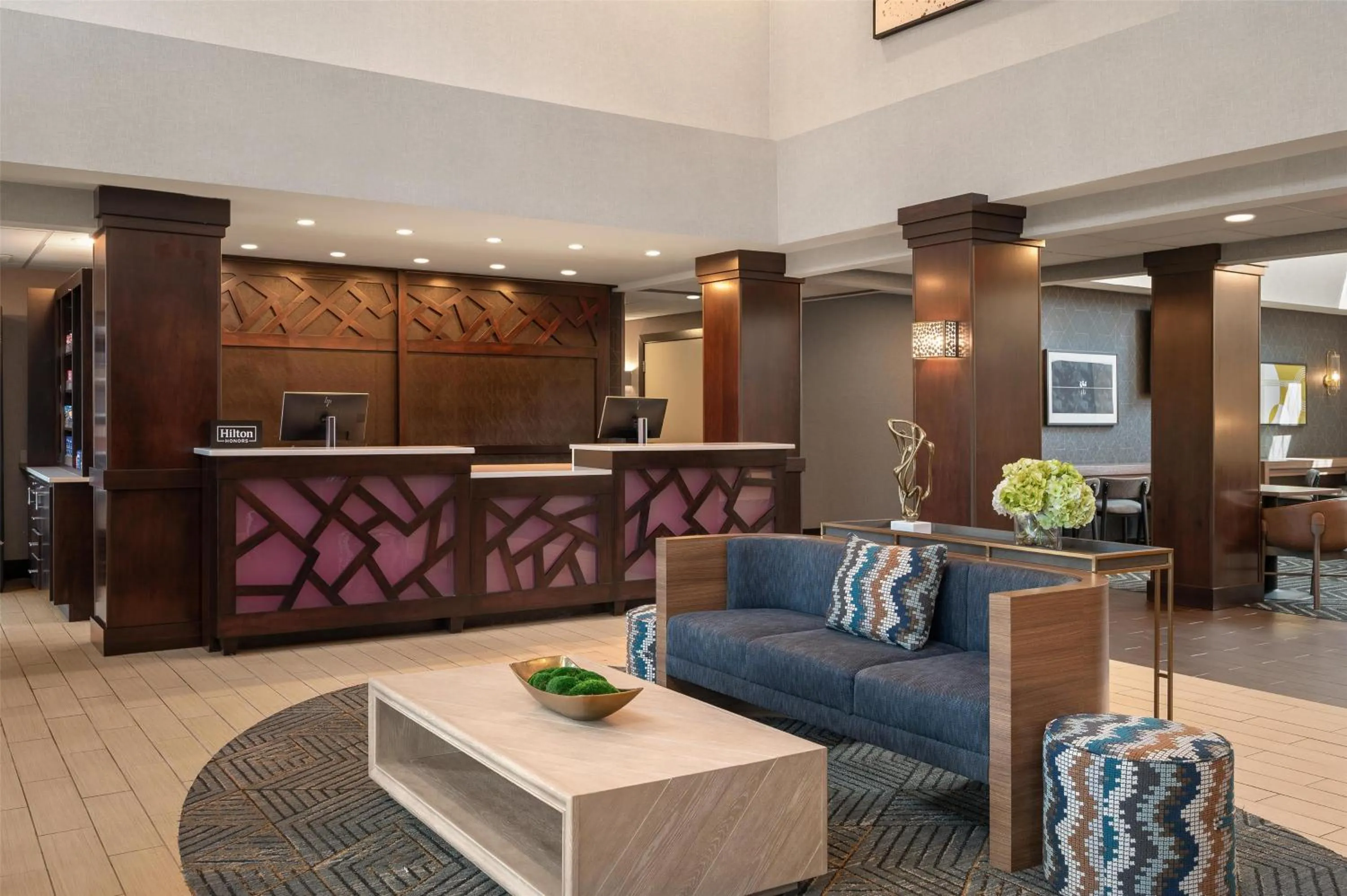Lobby or reception in Homewood Suites by Hilton Columbus/Polaris