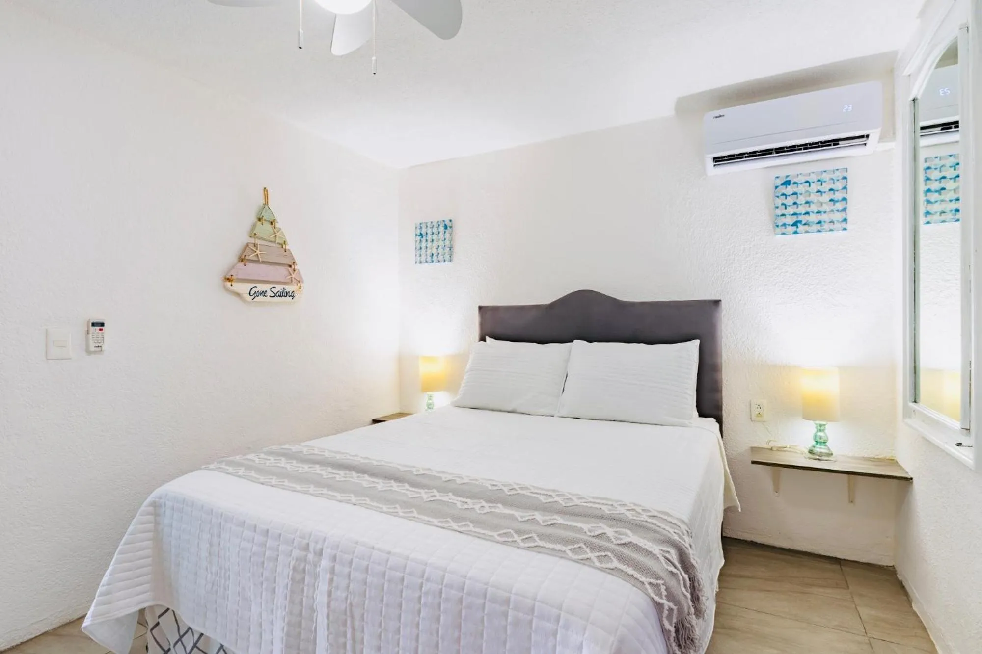 Bed in Cancun Ocean view