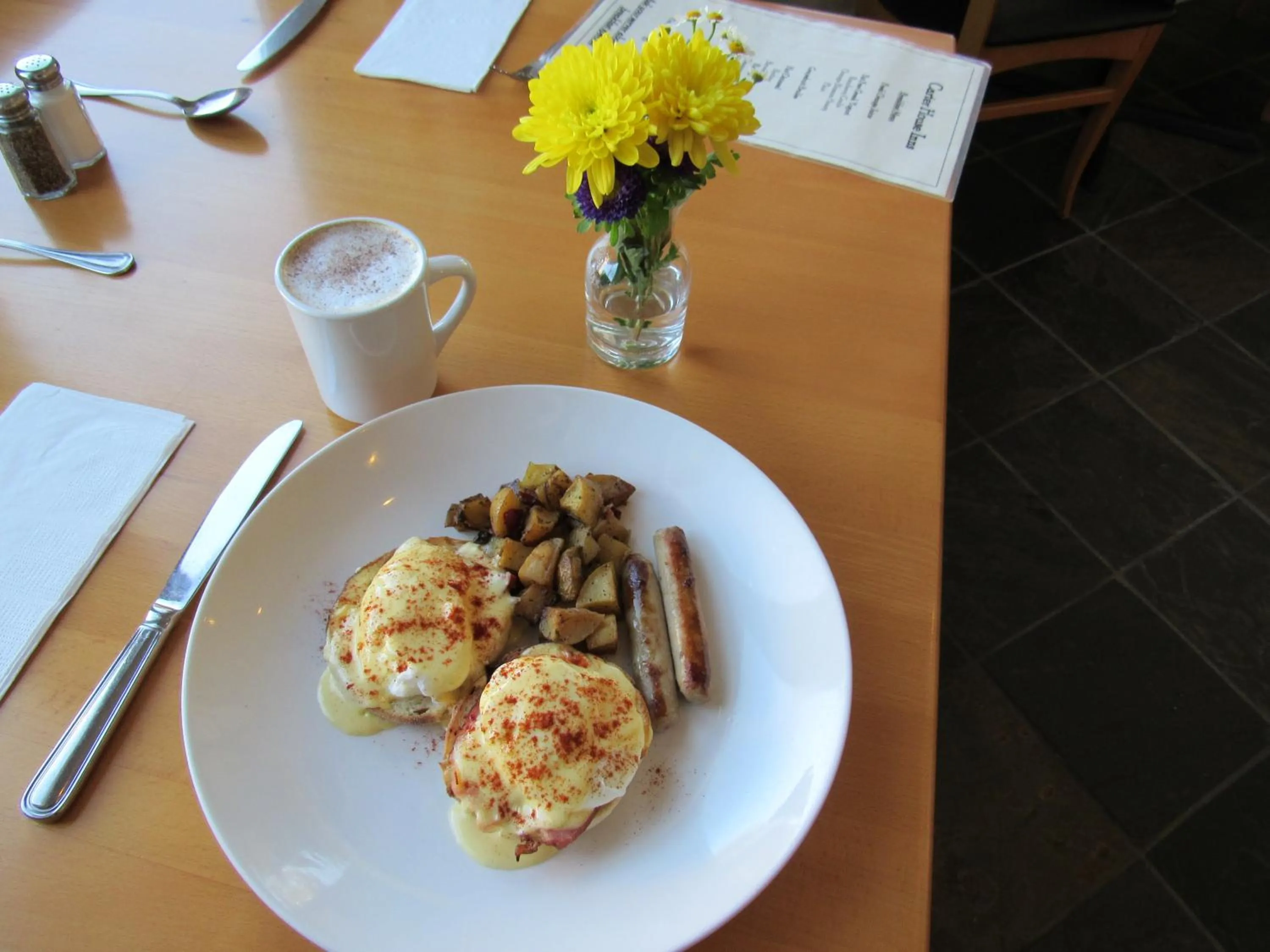 Food close-up in Carter House Inns