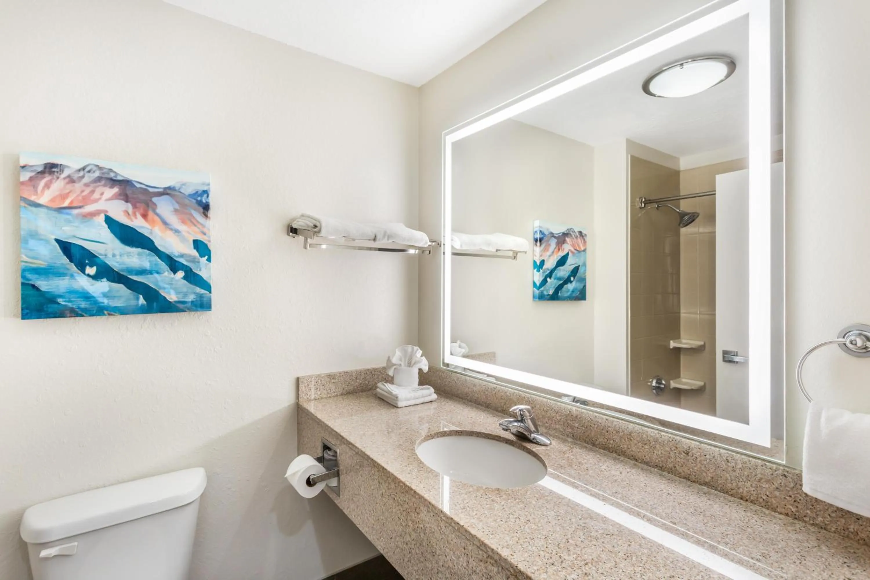 Bathroom in Best Western Plus Airport Inn & Suites