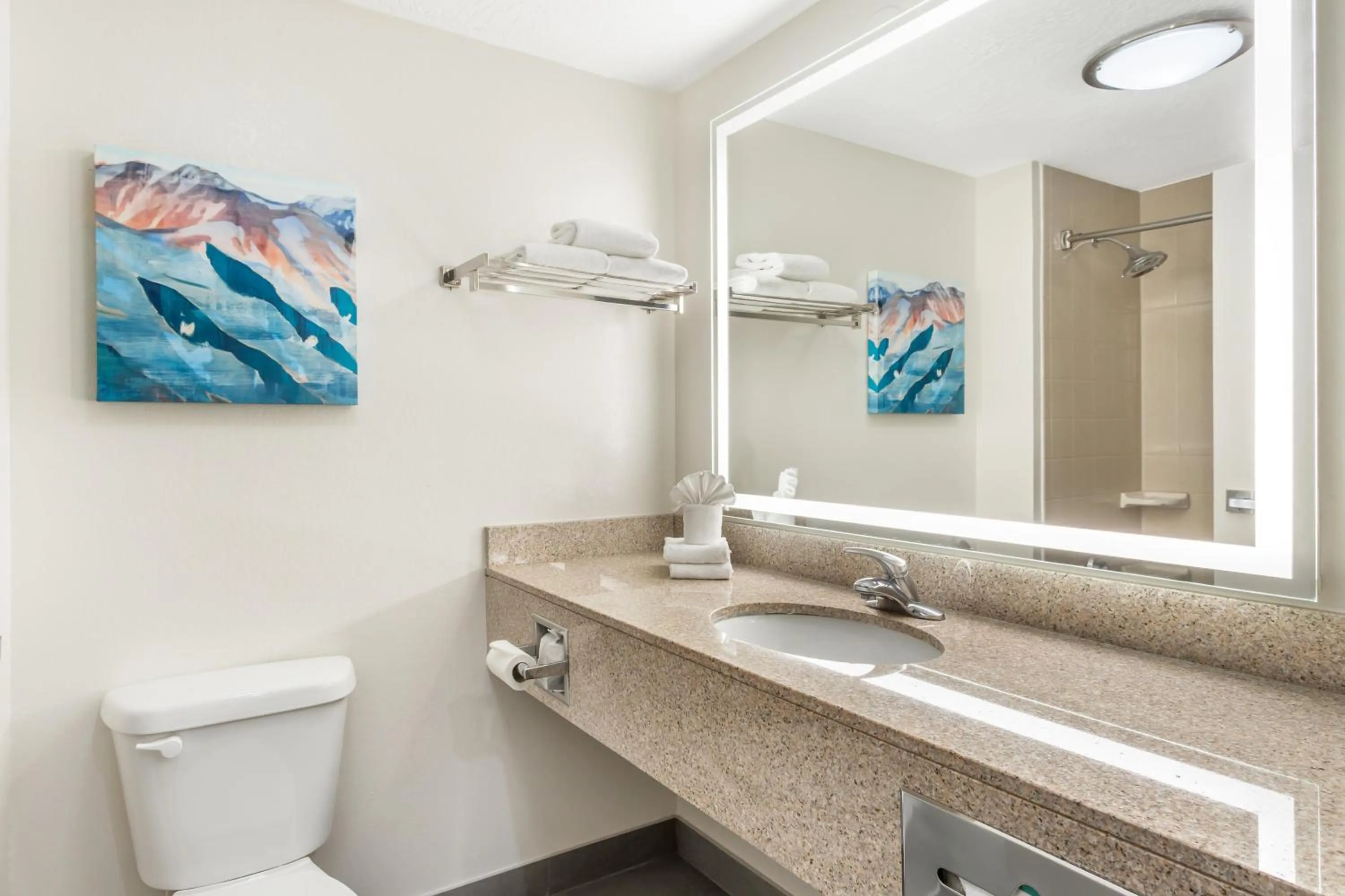 Bathroom in Best Western Plus Airport Inn & Suites