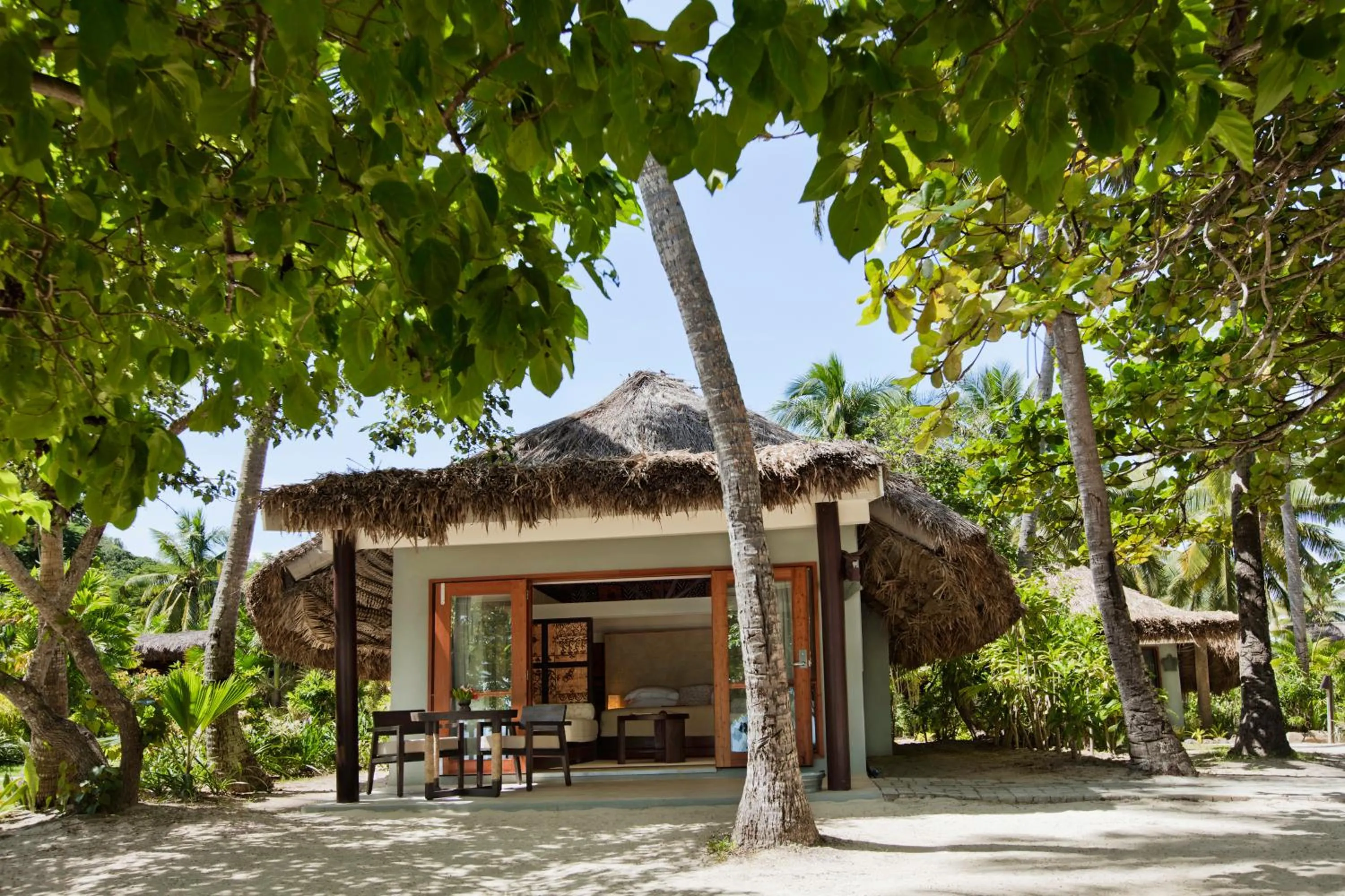 Patio in Castaway Island, Fiji