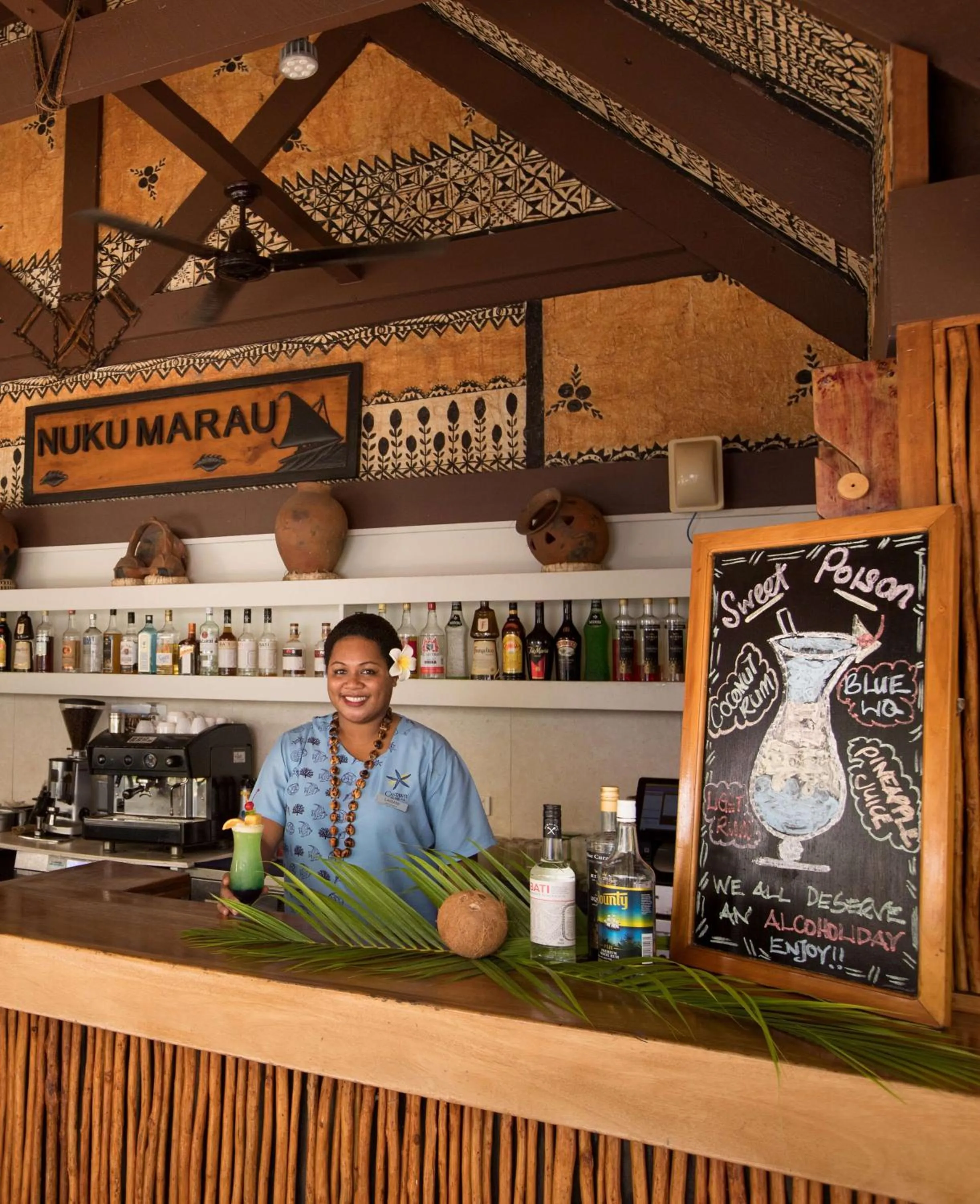 Restaurant/places to eat in Castaway Island, Fiji
