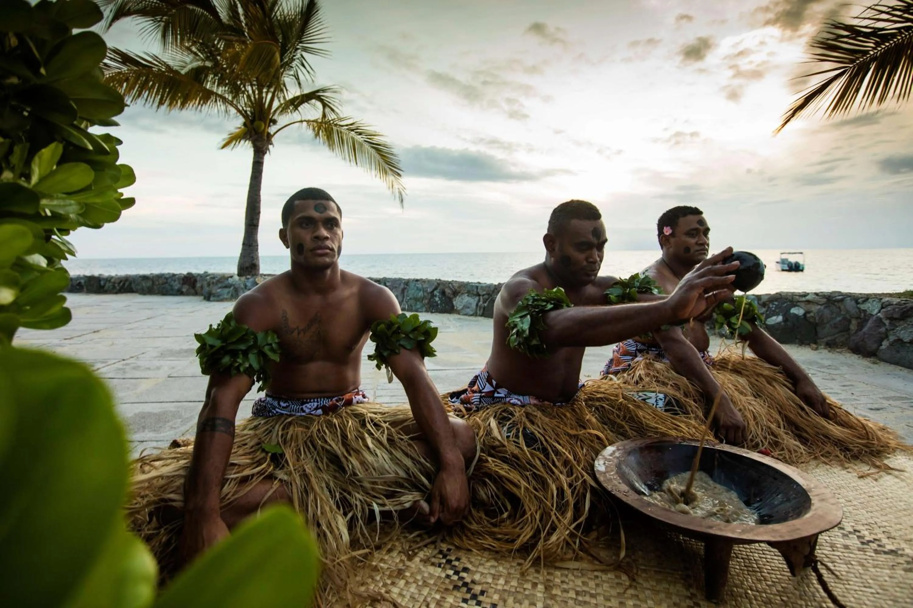People in Castaway Island, Fiji